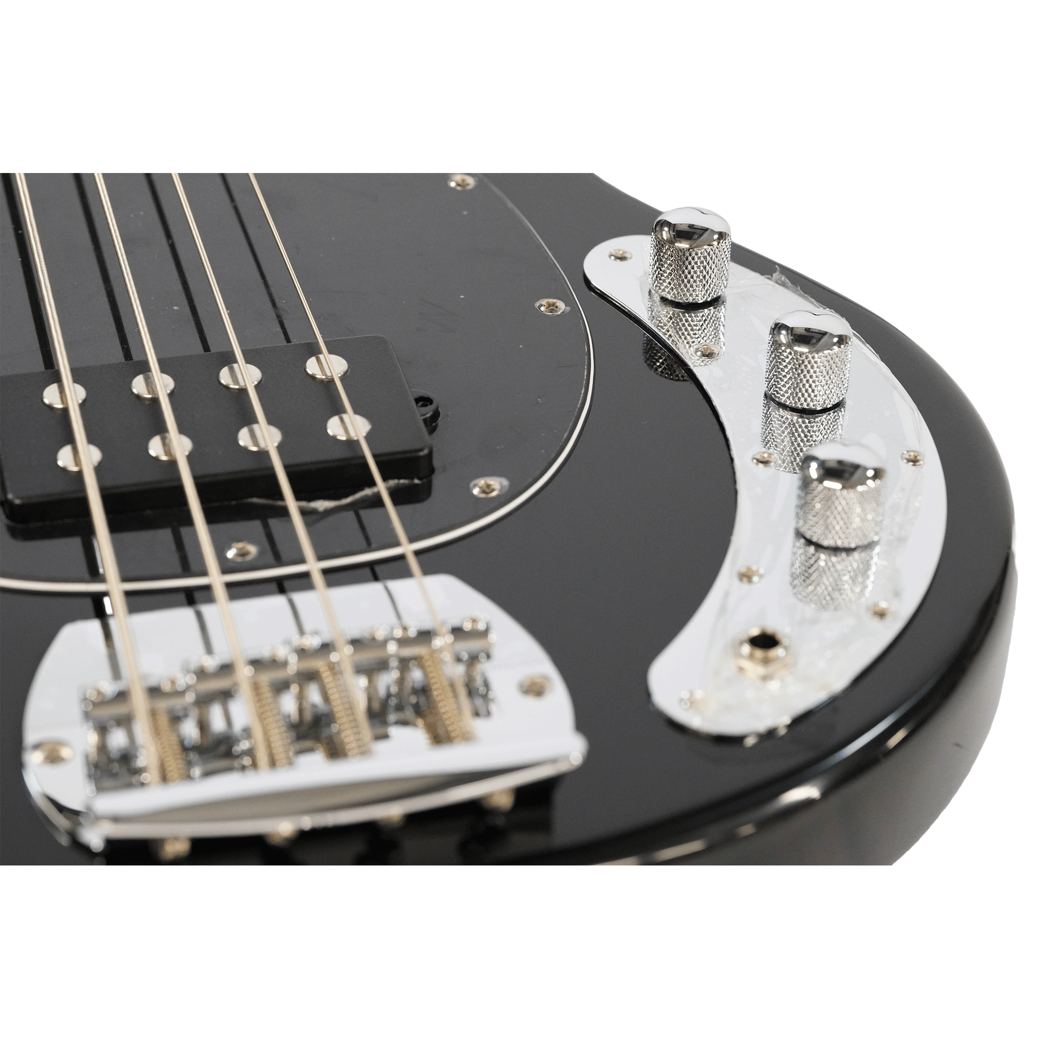 Sterling by MusicMan  最初の1本に最適！エレキベース【SUB RAY4-BK-M1】