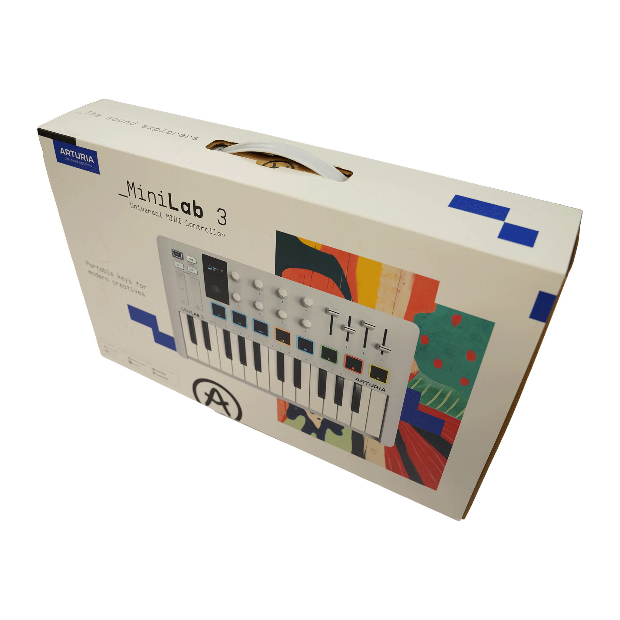 ARTURIA コンパクトなオールインワンMIDIコントローラー　【MINILAB 3】