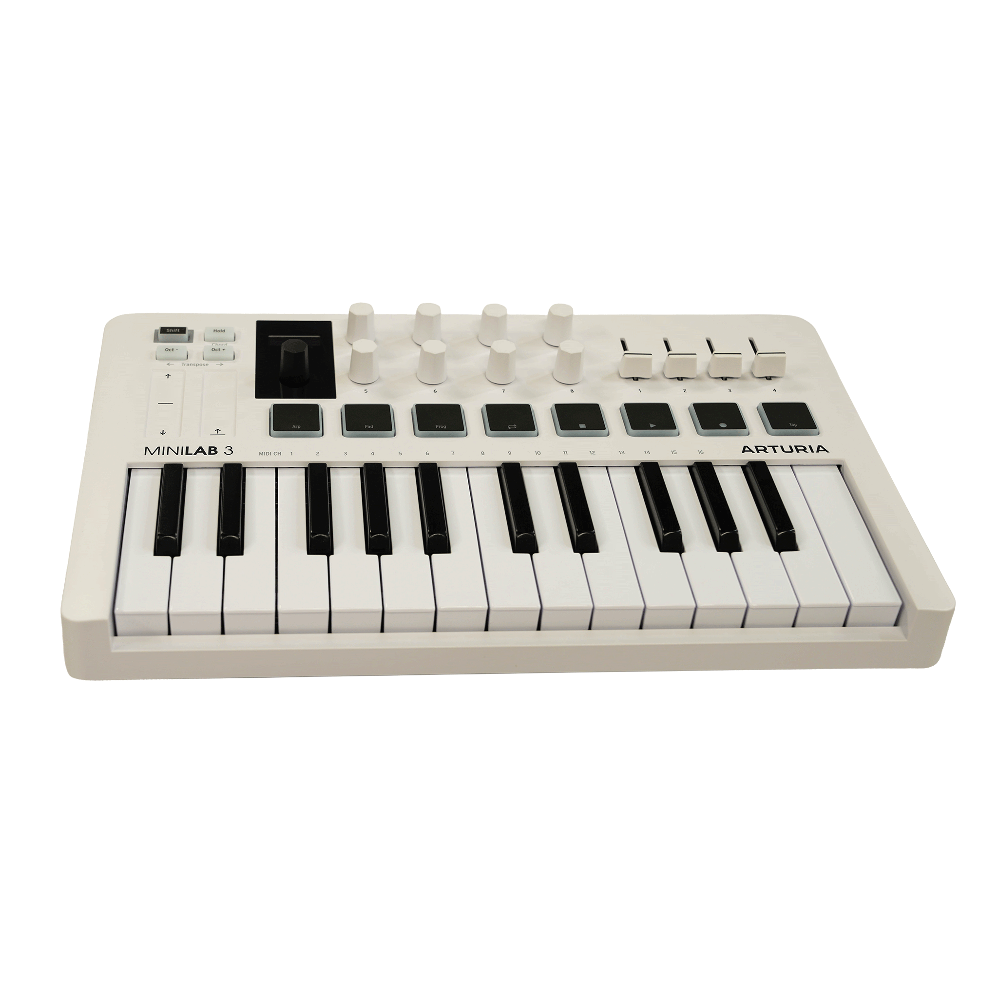 ARTURIA コンパクトなオールインワンMIDIコントローラー　【MINILAB 3】