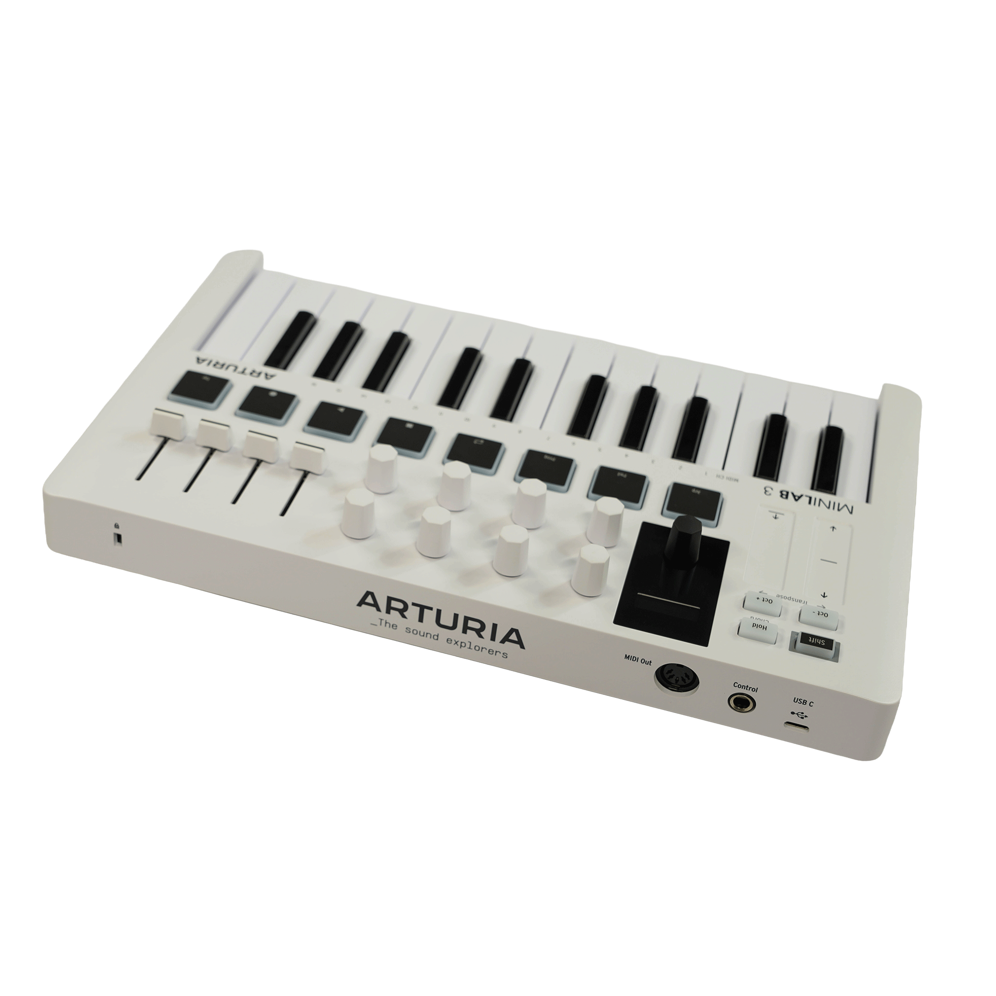 ARTURIA コンパクトなオールインワンMIDIコントローラー　【MINILAB 3】