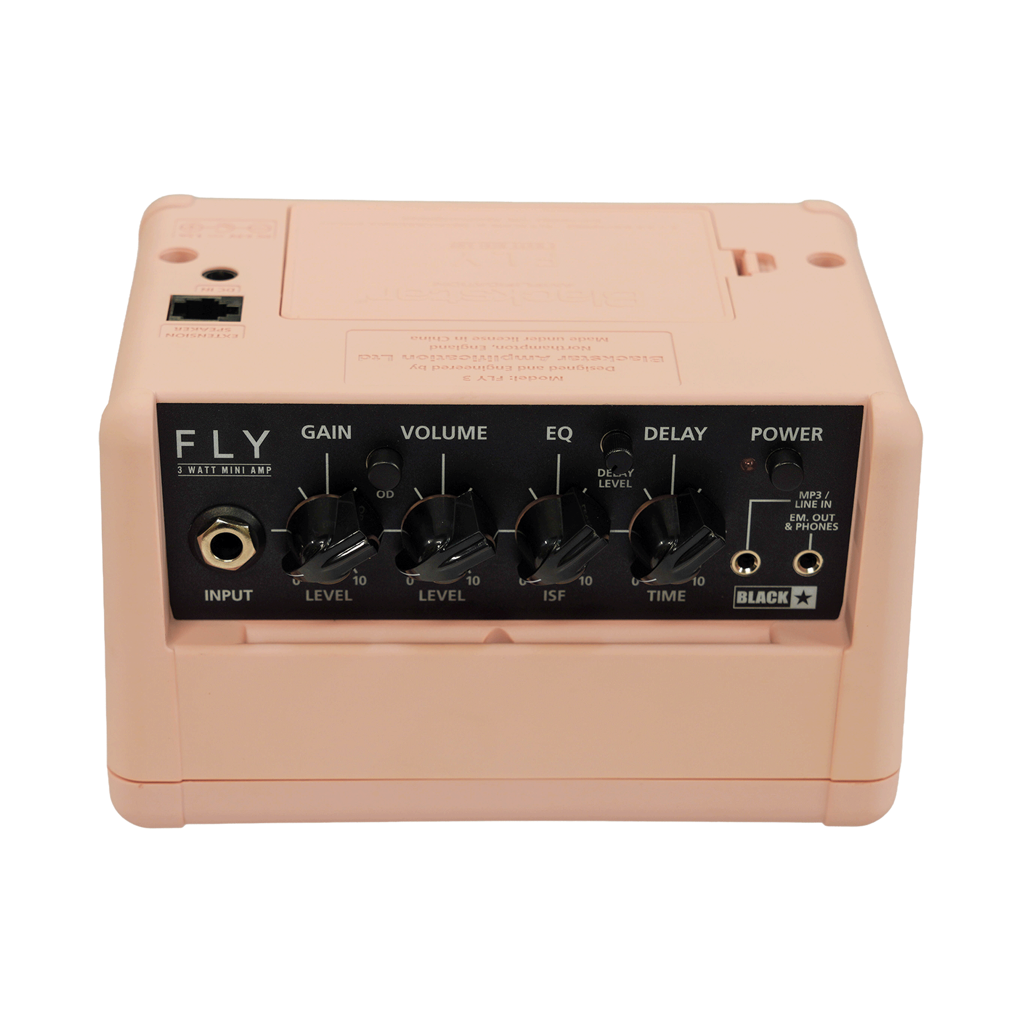Blackstar 3W コンパクト・ミニ・ギターアンプ【BS FLY3 SHELL PINK】