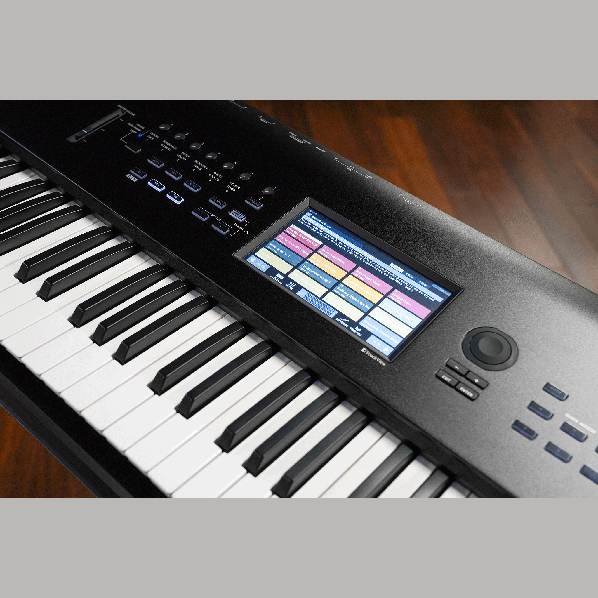 KORG フラグシップ・ミュージック・ワークステーション 【NAUTILUS-61 AT】
