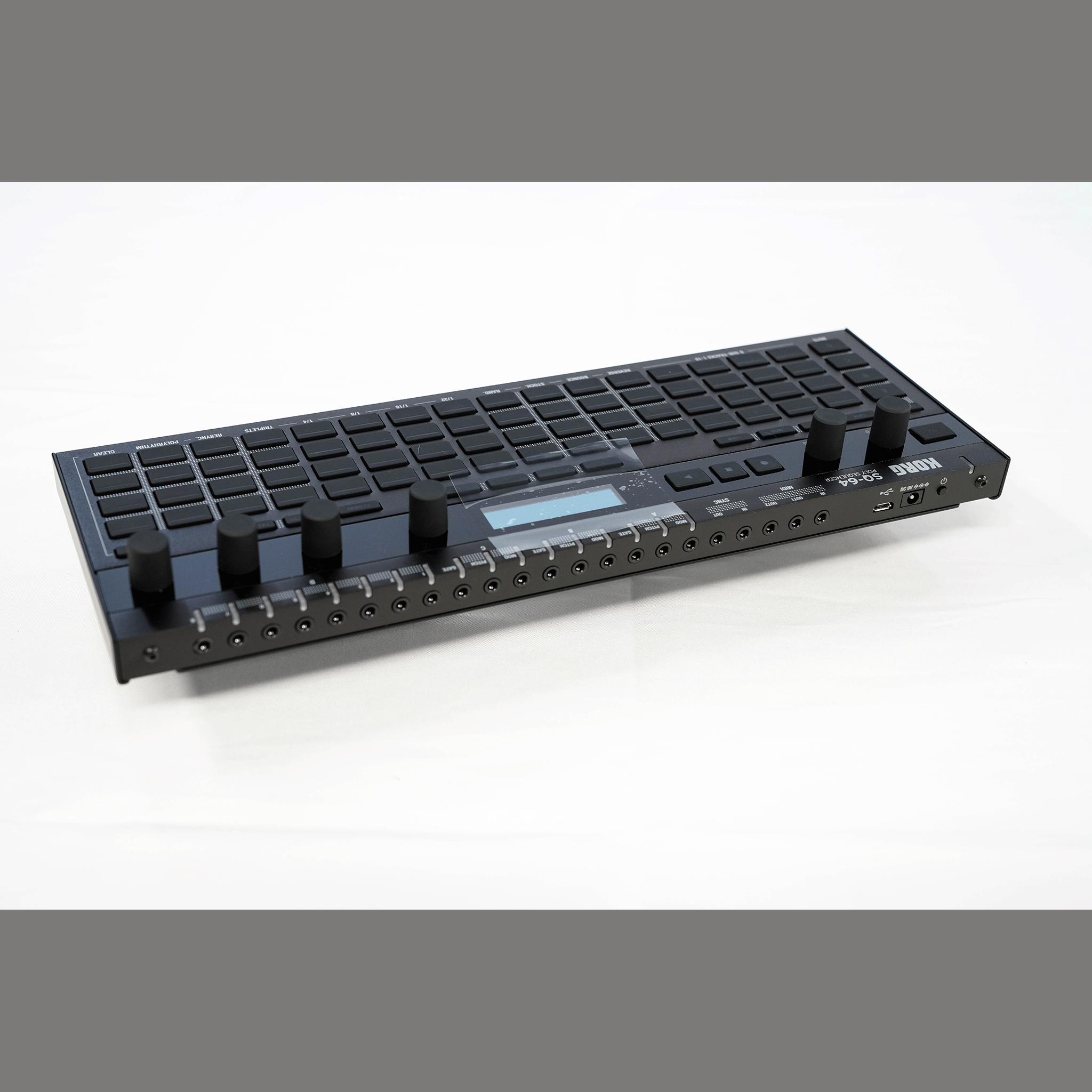 KORG 新世代のシーケンシング・ハードウェア【SQ-64】