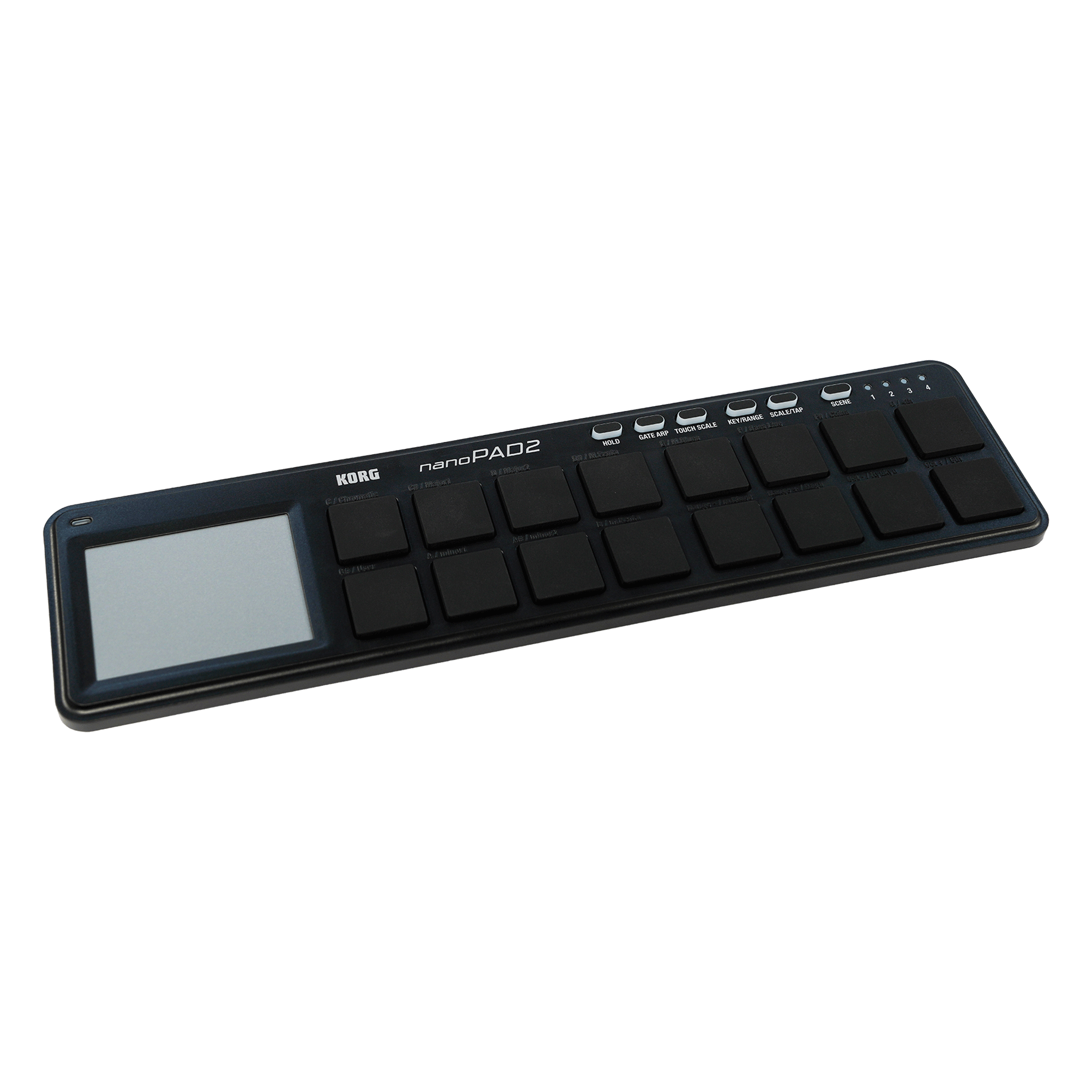 KORG DTMに最適なパッド・コントローラー【NANOPAD2-BK】