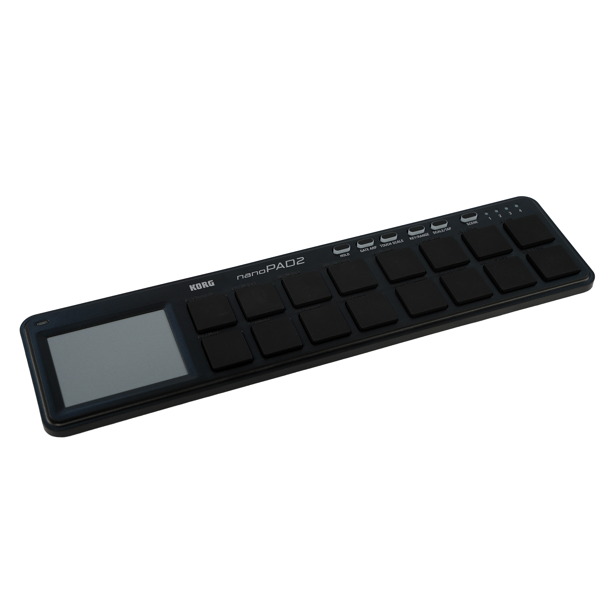 KORG DTMに最適なパッド・コントローラー【NANOPAD2-BK】