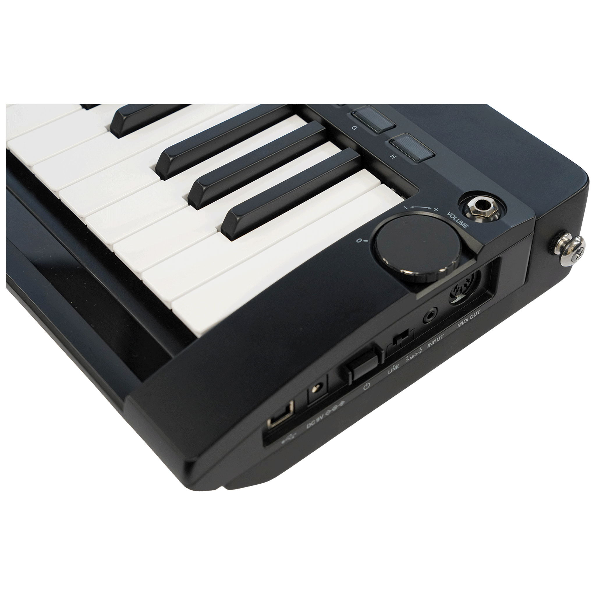 KORG キーボードもステージ上で動き回るならこれ！スタイリッシュなキーター【RK-100S 2BK】