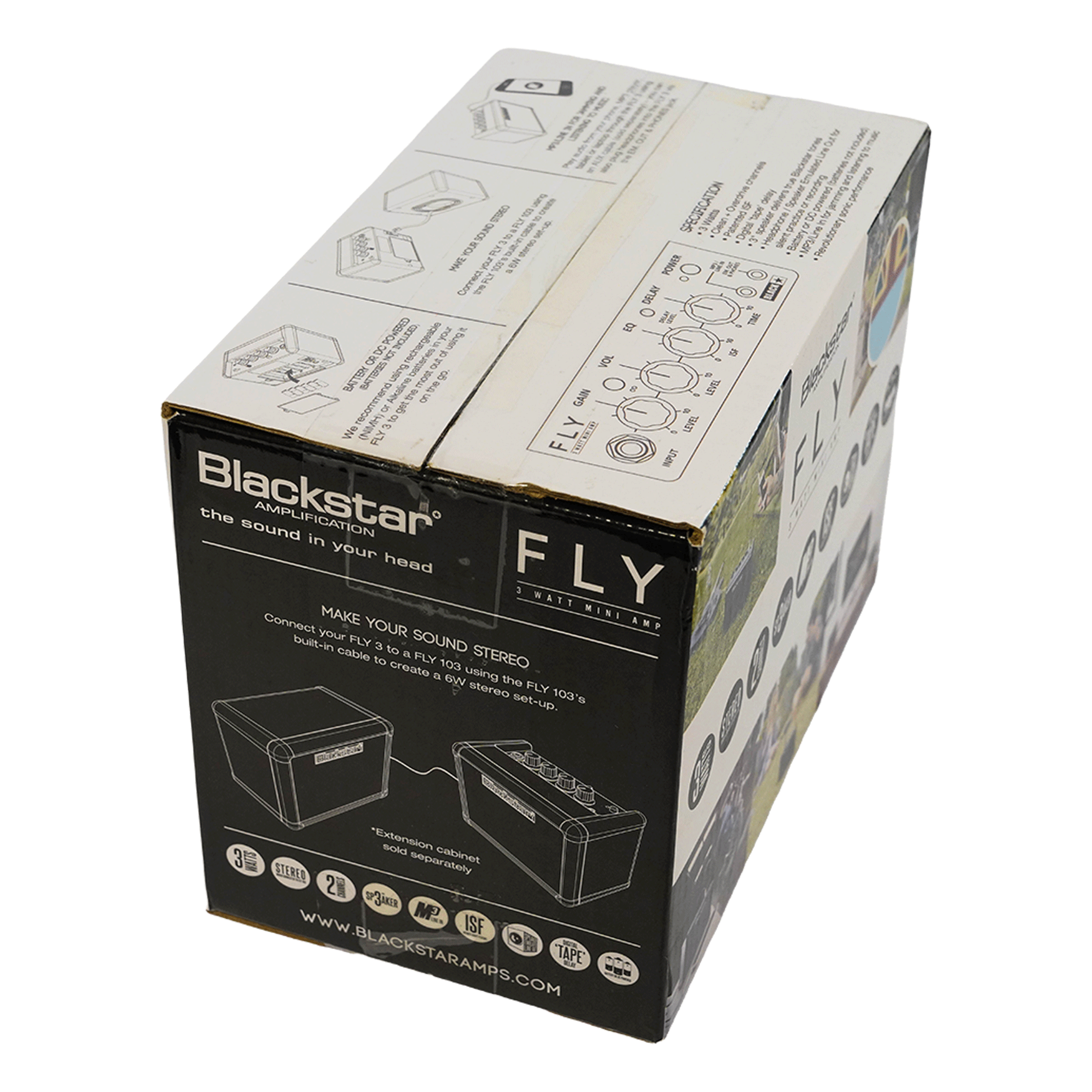 Blackstar 3W コンパクト・ミニ・ギターアンプ【Blackstar FLY3 Baby Blue Union Flag Colour Special】