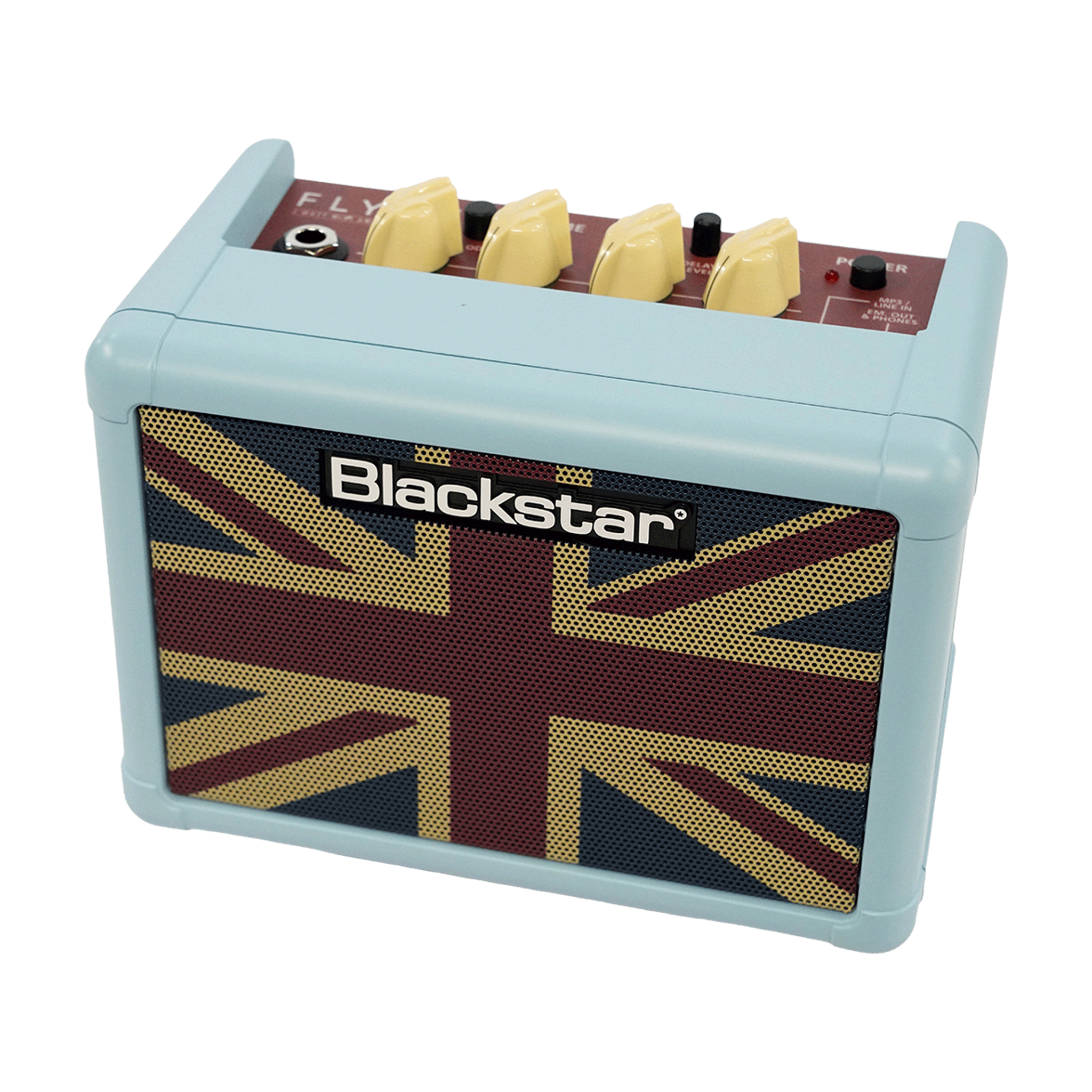 Blackstar 3W コンパクト・ミニ・ギターアンプ【Blackstar FLY3 Baby Blue Union Flag Colour Special】