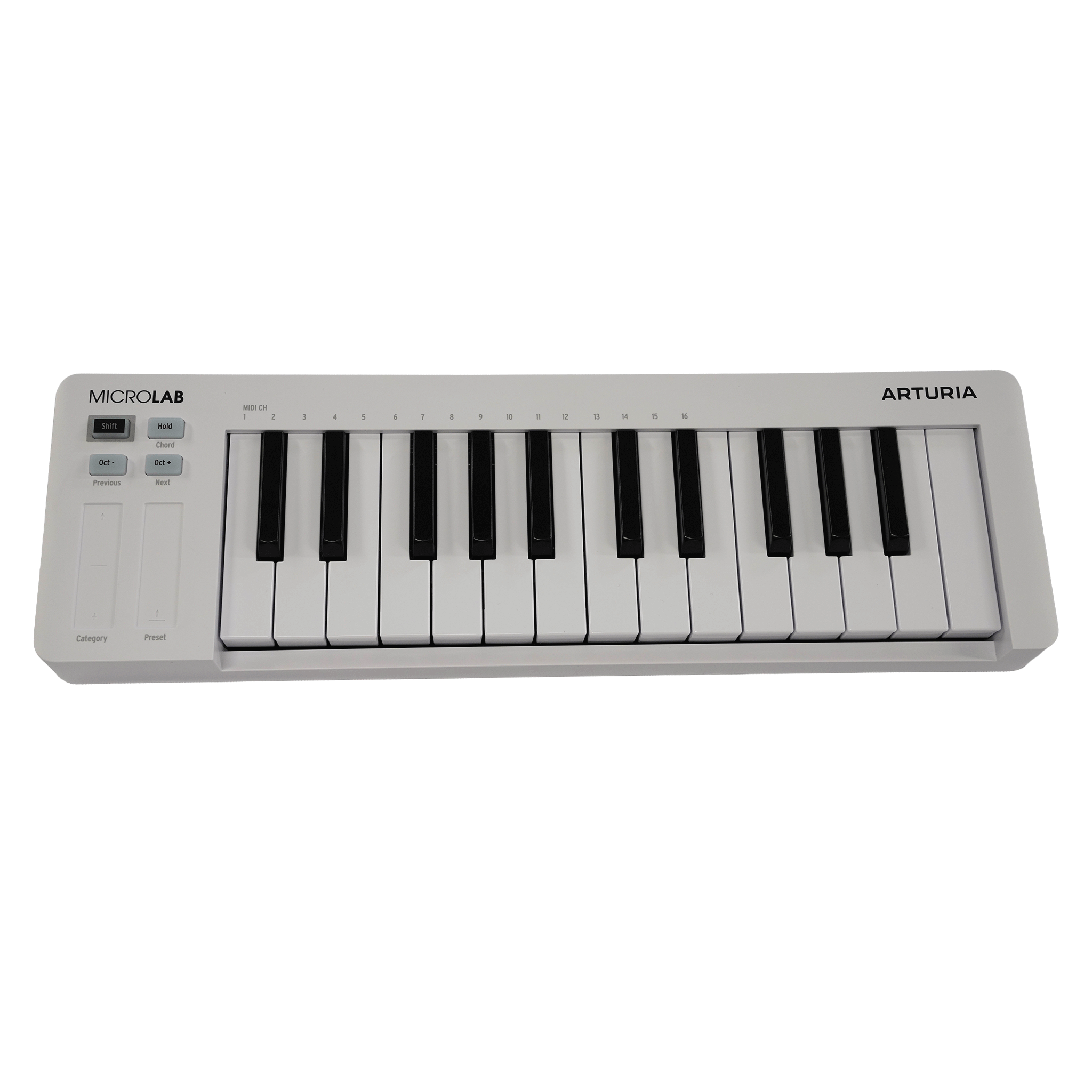 ARTURIA 手軽にDTMを始めよう！ 【MICROLAB MK3 WH】