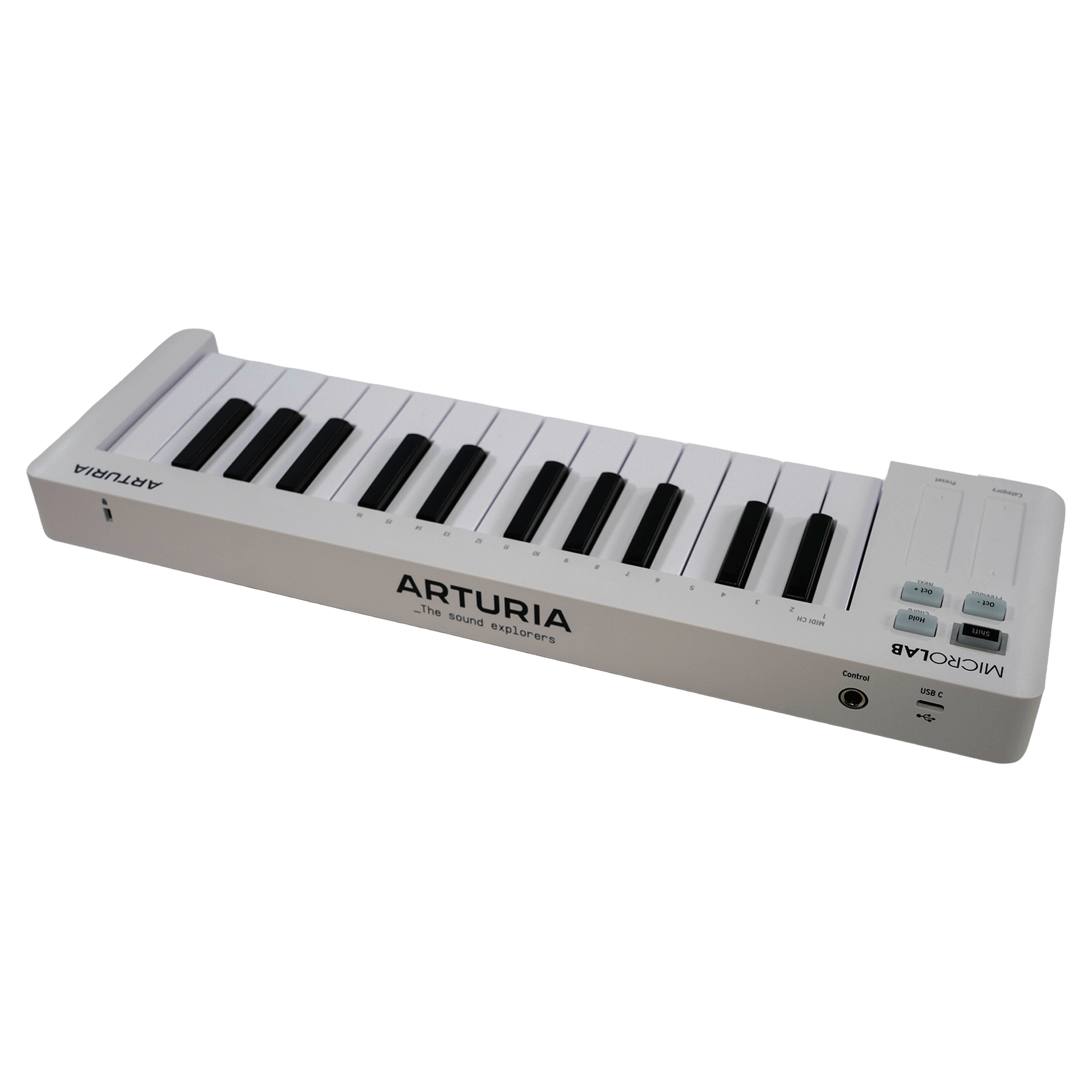 ARTURIA 手軽にDTMを始めよう！ 【MICROLAB MK3 WH】