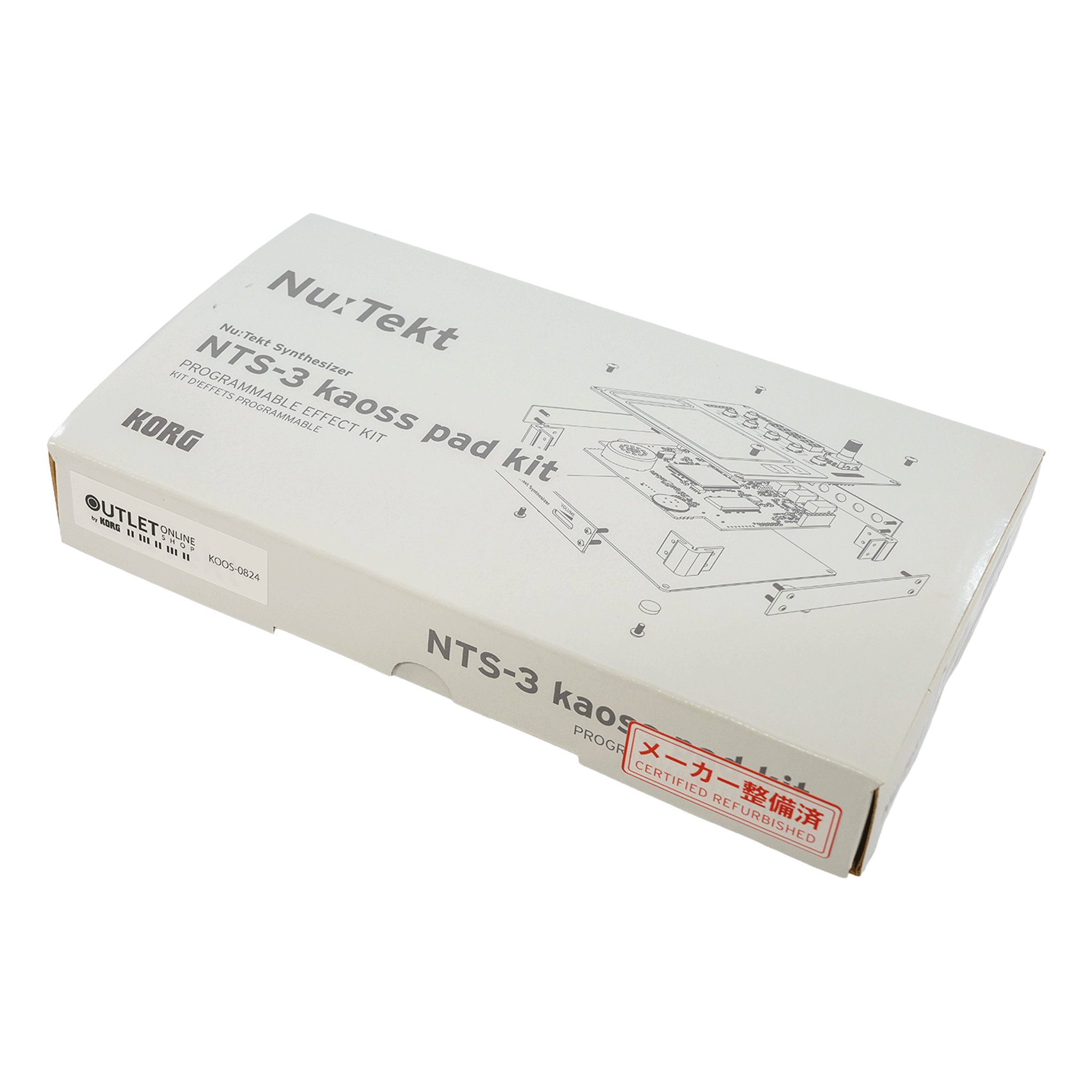 KORG Kaossパッド組み立てキット【NTS-3 KAOSSPAD】
