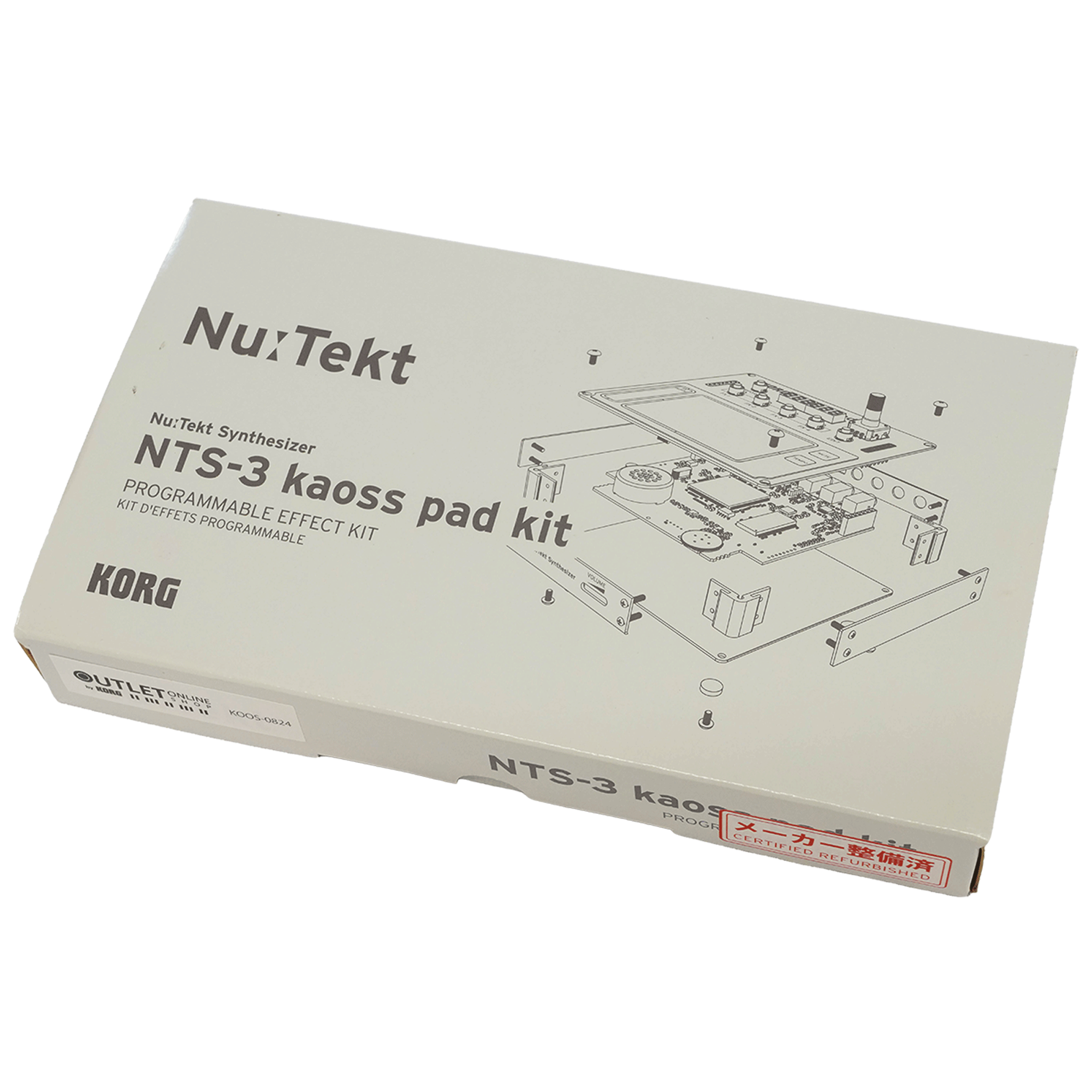 KORG Kaossパッド組み立てキット【NTS-3 KAOSSPAD】