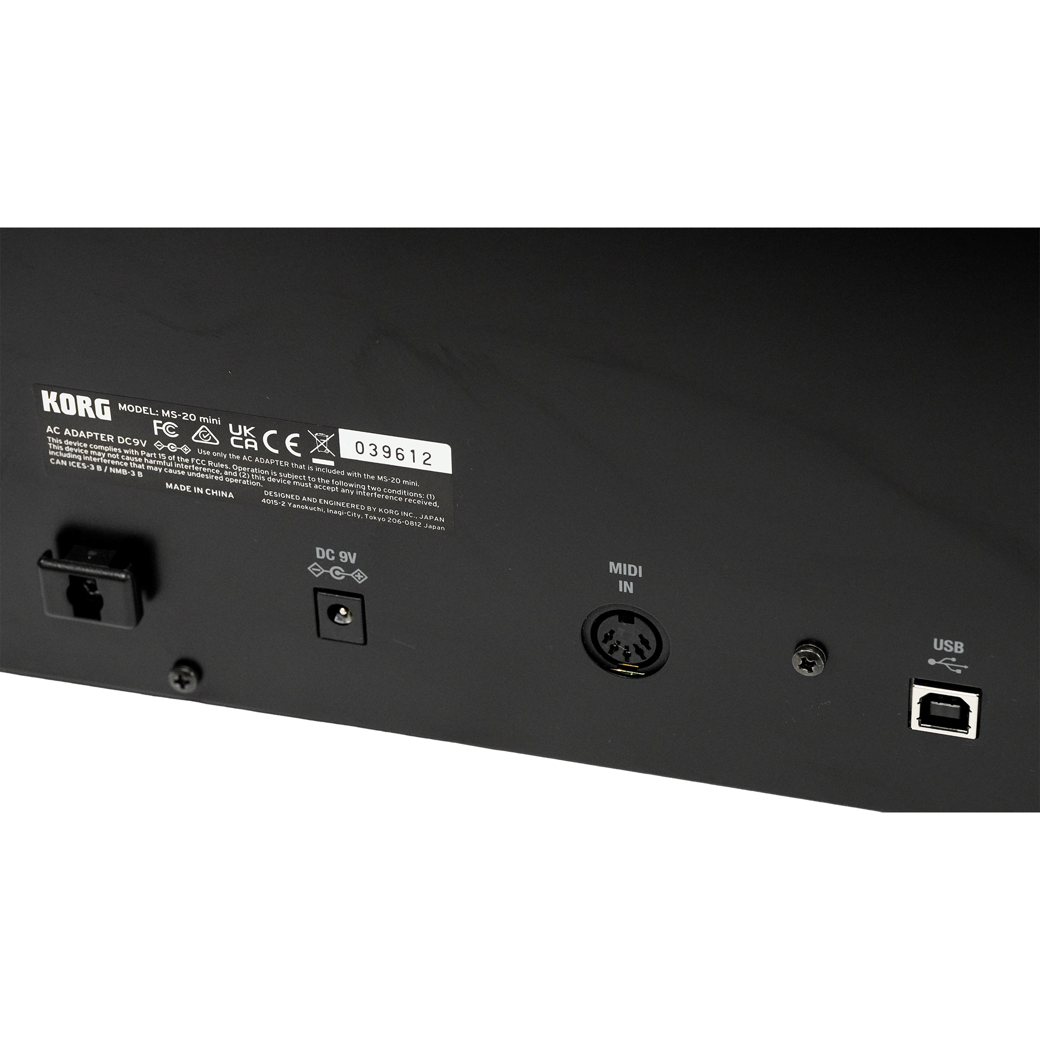 KORG 当時の回路を完全再現した、本物のアナログ・シンセサイザー【MS-20MINI】