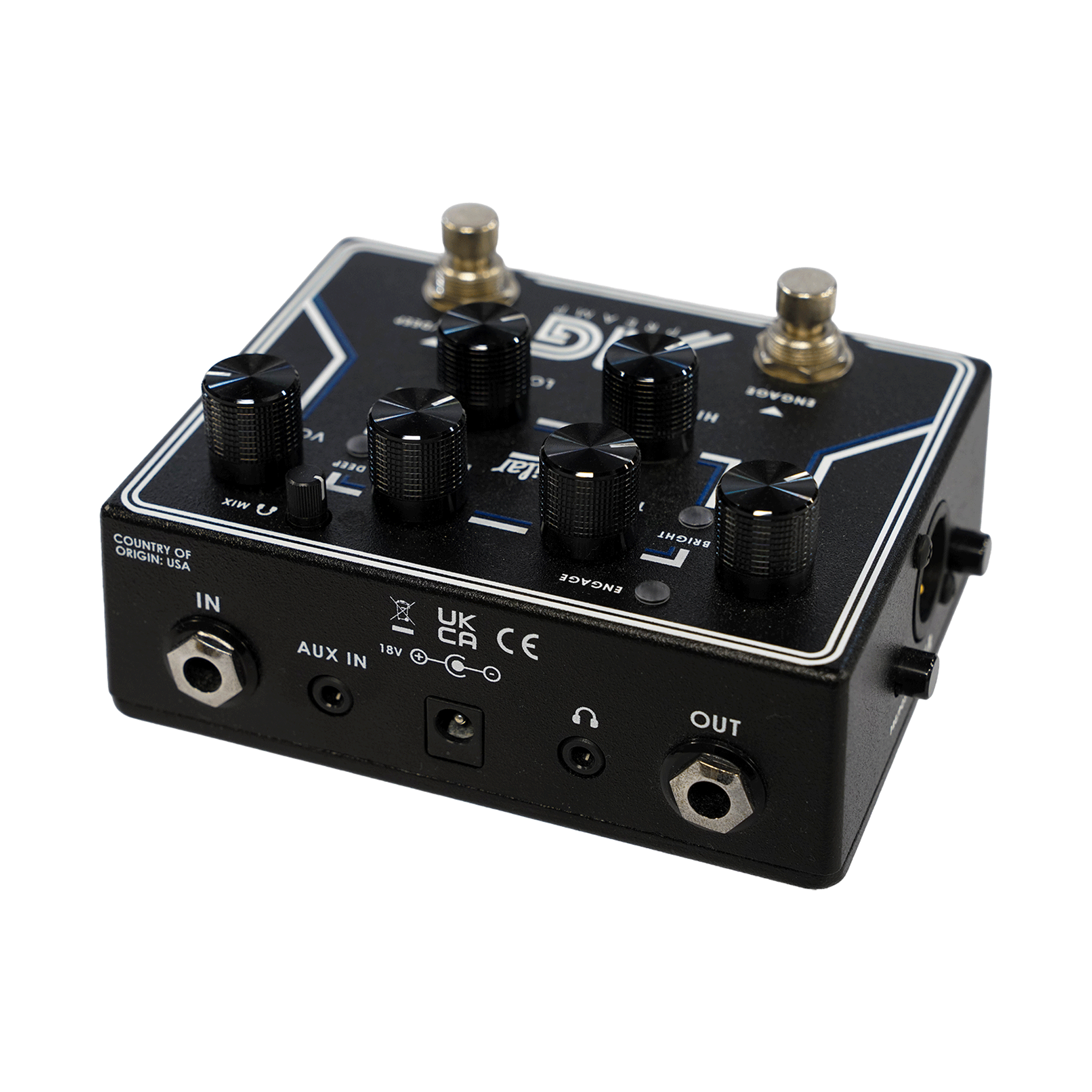 aguilar  アナログ・ベース用プリアンプにDIを搭載！【AGUILAR PEDAL AG PREAMP】