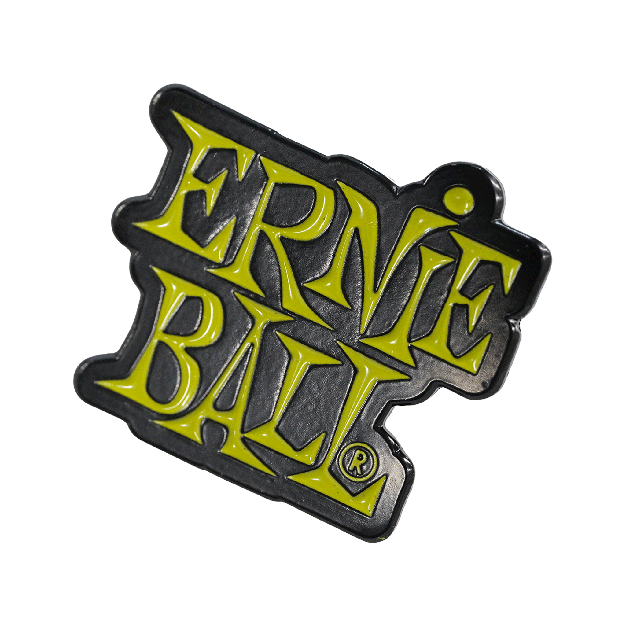 ERNIEBALL   おしゃれなピンバッジ！【GREEN LOGO PIN】