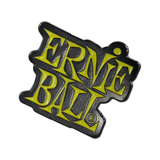 ERNIEBALL   おしゃれなピンバッジ！【GREEN LOGO PIN】