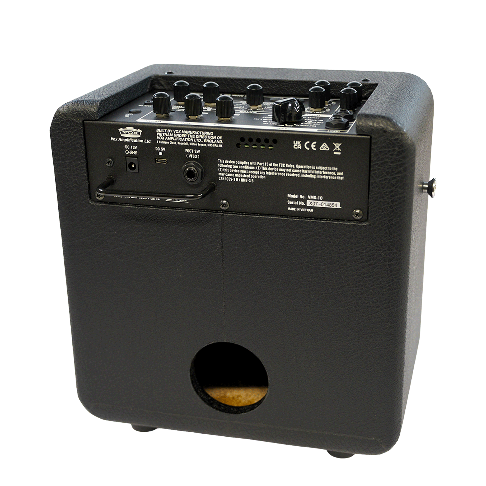 VOX 軽量、コンパクト、モバイルバッテリー対応！外に連れ出したくなるギターアンプ【VMG-10】