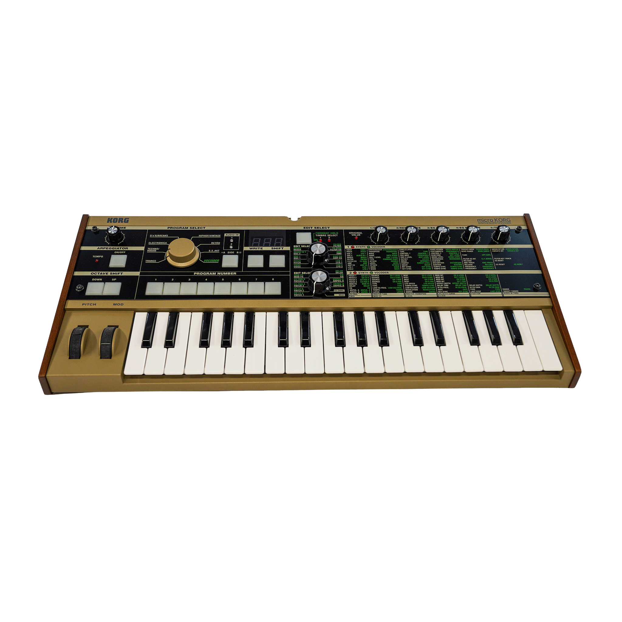KORG ベストセラーモデル・初代の風格！【microKORG】