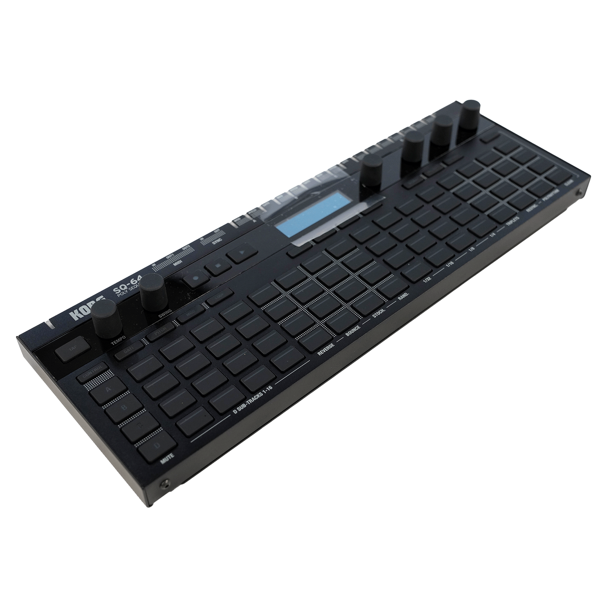 KORG 新世代のシーケンシング・ハードウェア【SQ-64】