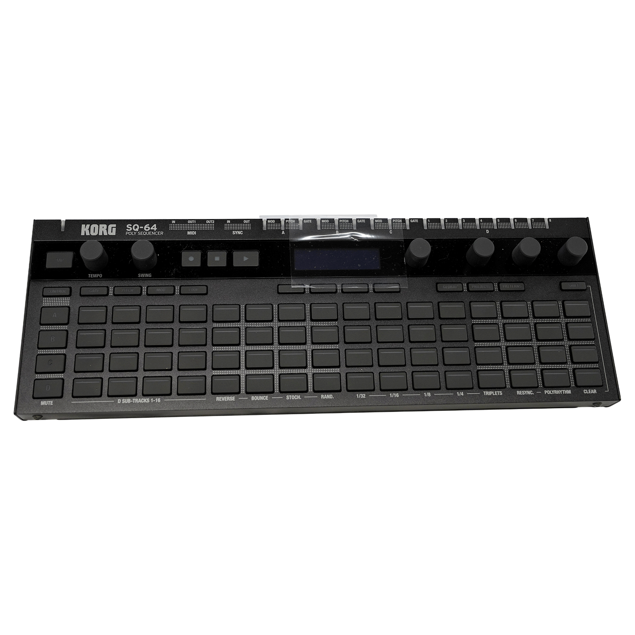 KORG 新世代のシーケンシング・ハードウェア【SQ-64】 (コピー)