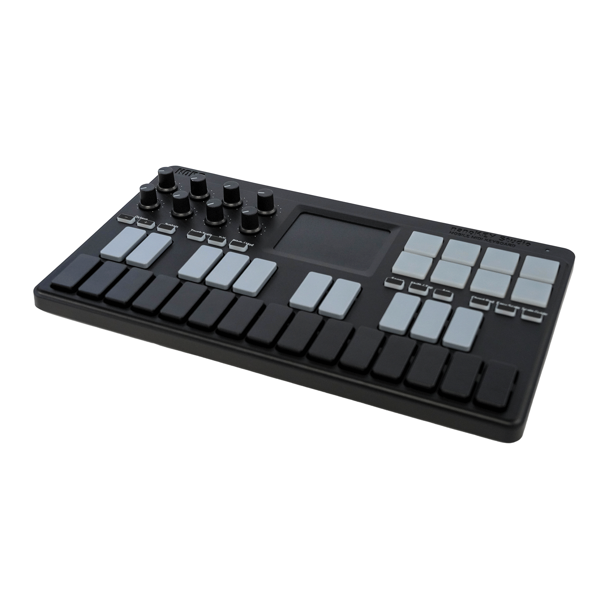KORG オールインワン・モバイルMIDIキーボード【nanoKEY Studio】