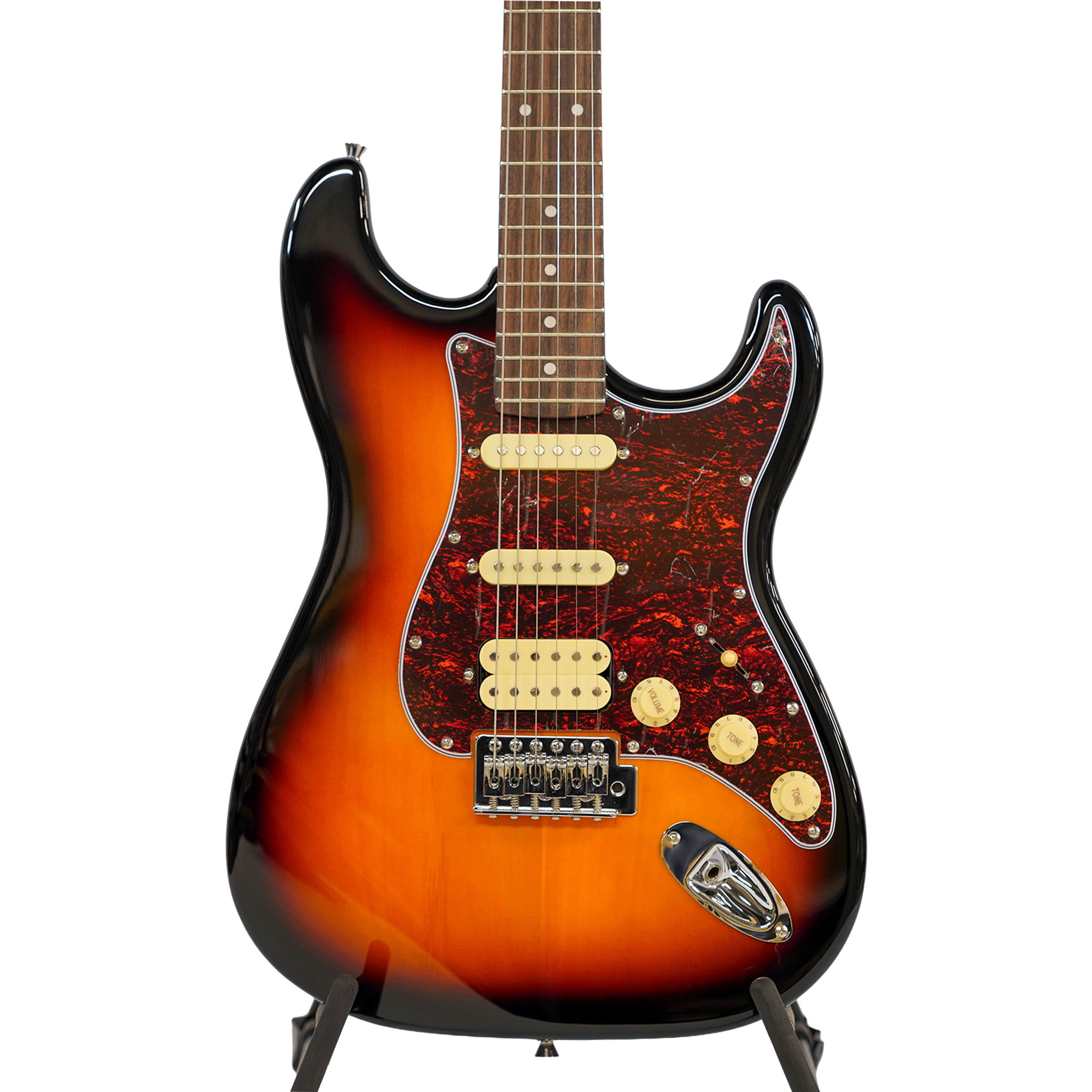 EKO キズありプライス！シンプル＆風格漂う・SSHのP.U搭載！【EKO ST 350 SUNBURST】