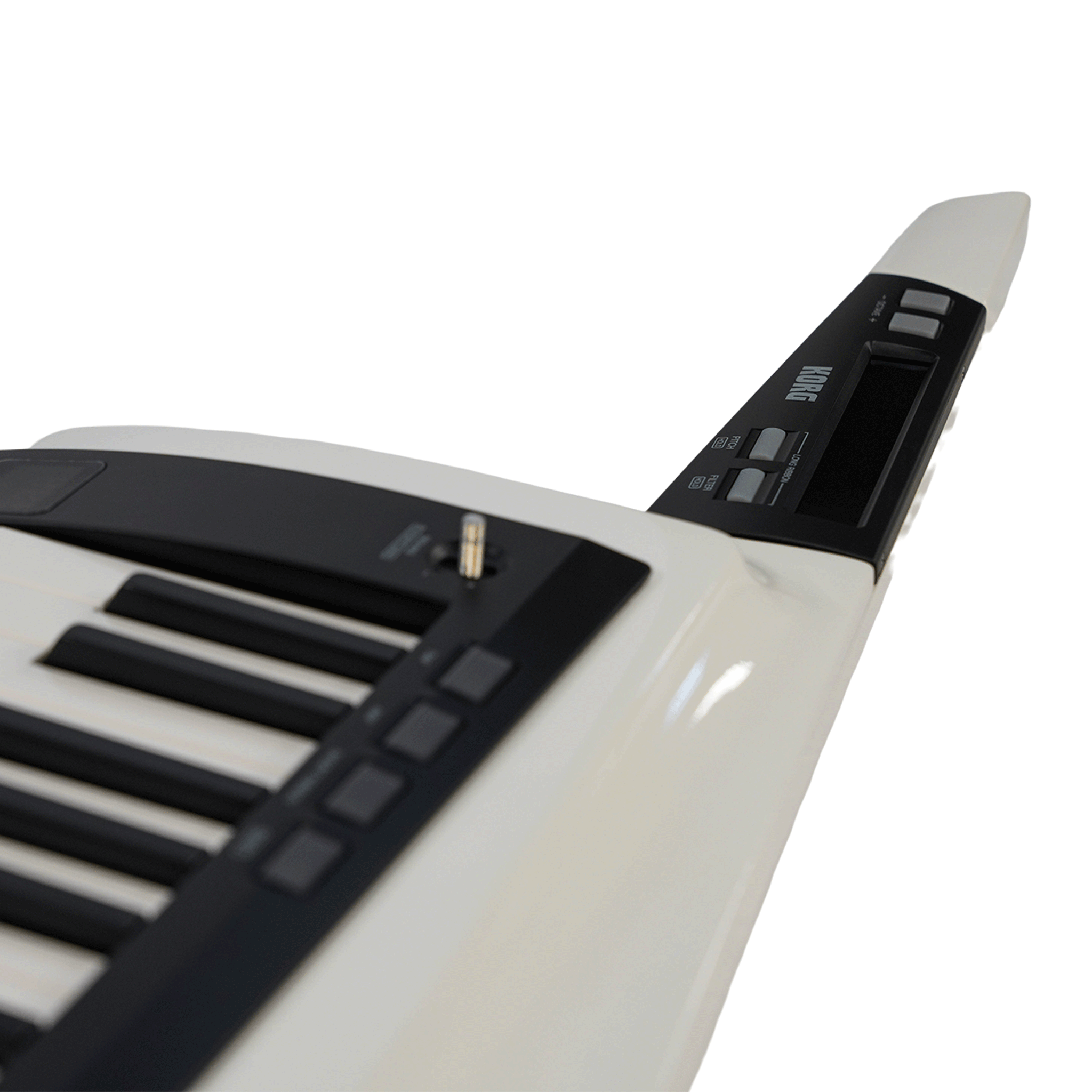 KORG スタイリッシュでステージ映えするキーター【RK-100S 2WH】