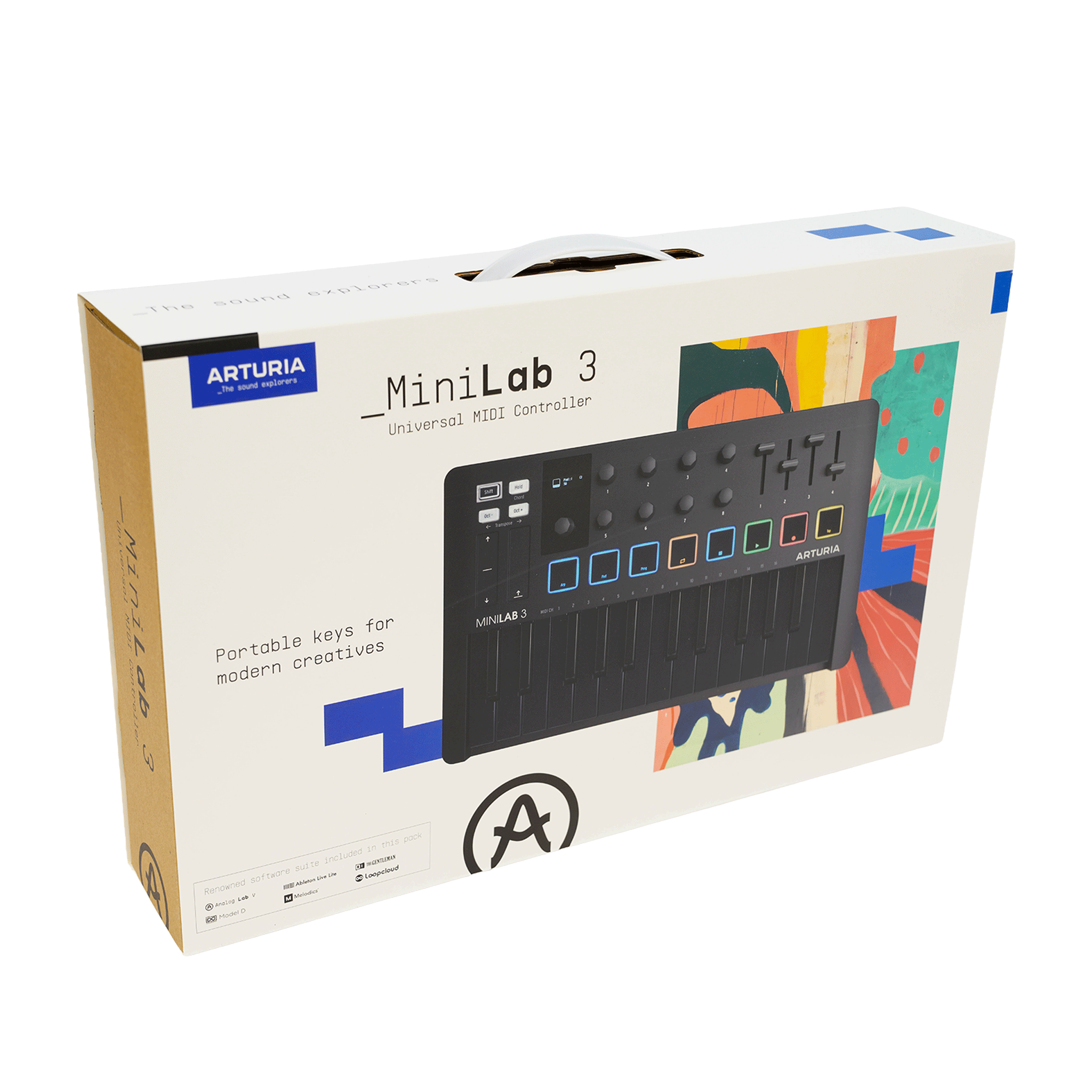 ARTURIA コンパクトなオールインワンMIDIコントローラー　【MINILAB 3 DB】