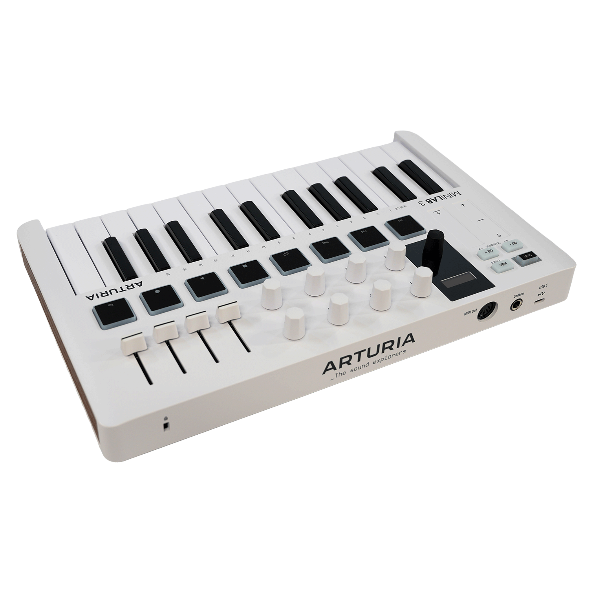 ARTURIA コンパクトなオールインワンMIDIコントローラー　【MINILAB 3】