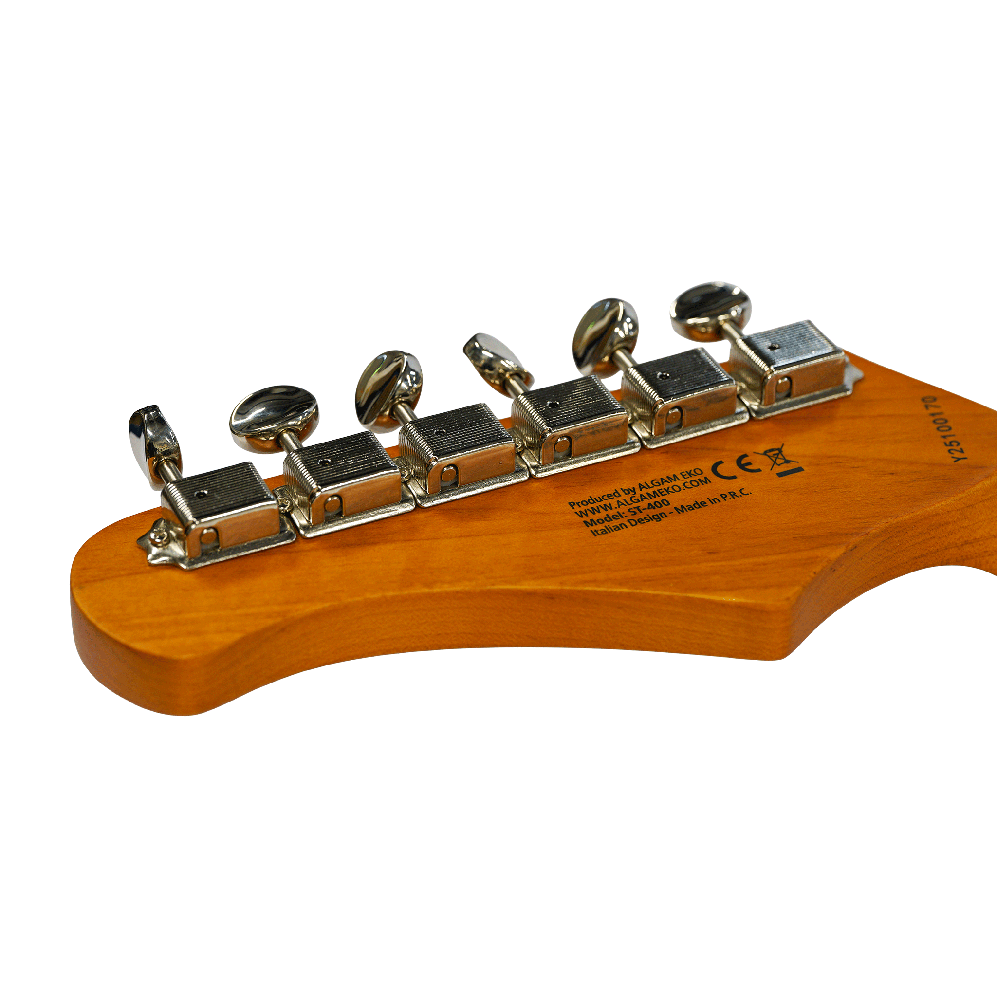 EKO キズありプライス！シンプル＆風格漂う・上位機種のスリーシングルP.U【EKO ST 400 SUNBURST】