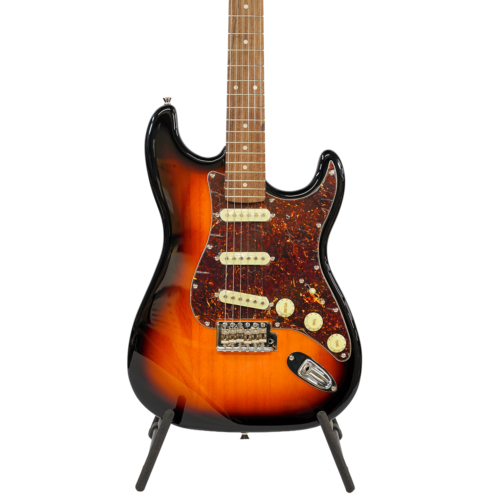 EKO キズありプライス！シンプル＆風格漂う・上位機種のスリーシングルP.U【EKO ST 400 SUNBURST】