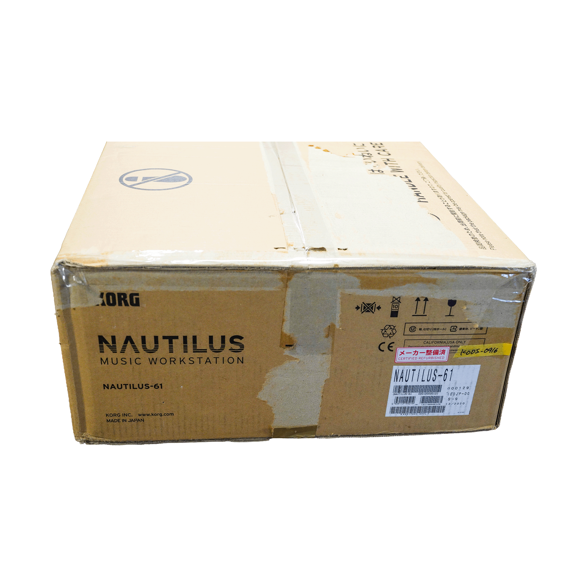 KORG ミュージック・ワークステーション 【NAUTILUS】