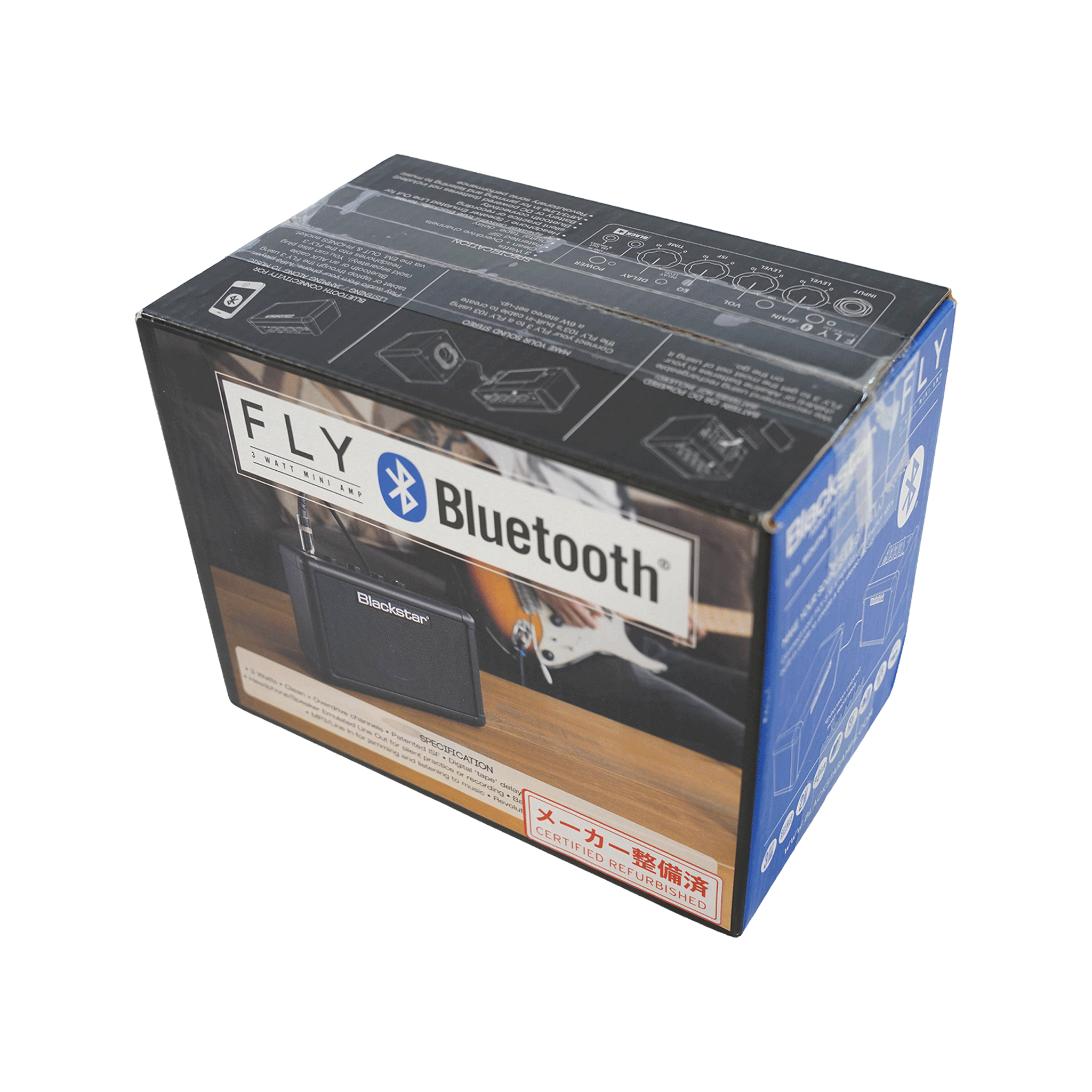 Blackstar　Bluetooth搭載！！ 3W コンパクト・ミニ・ギターアンプ！【BS FLY3 BLUTOOTH】