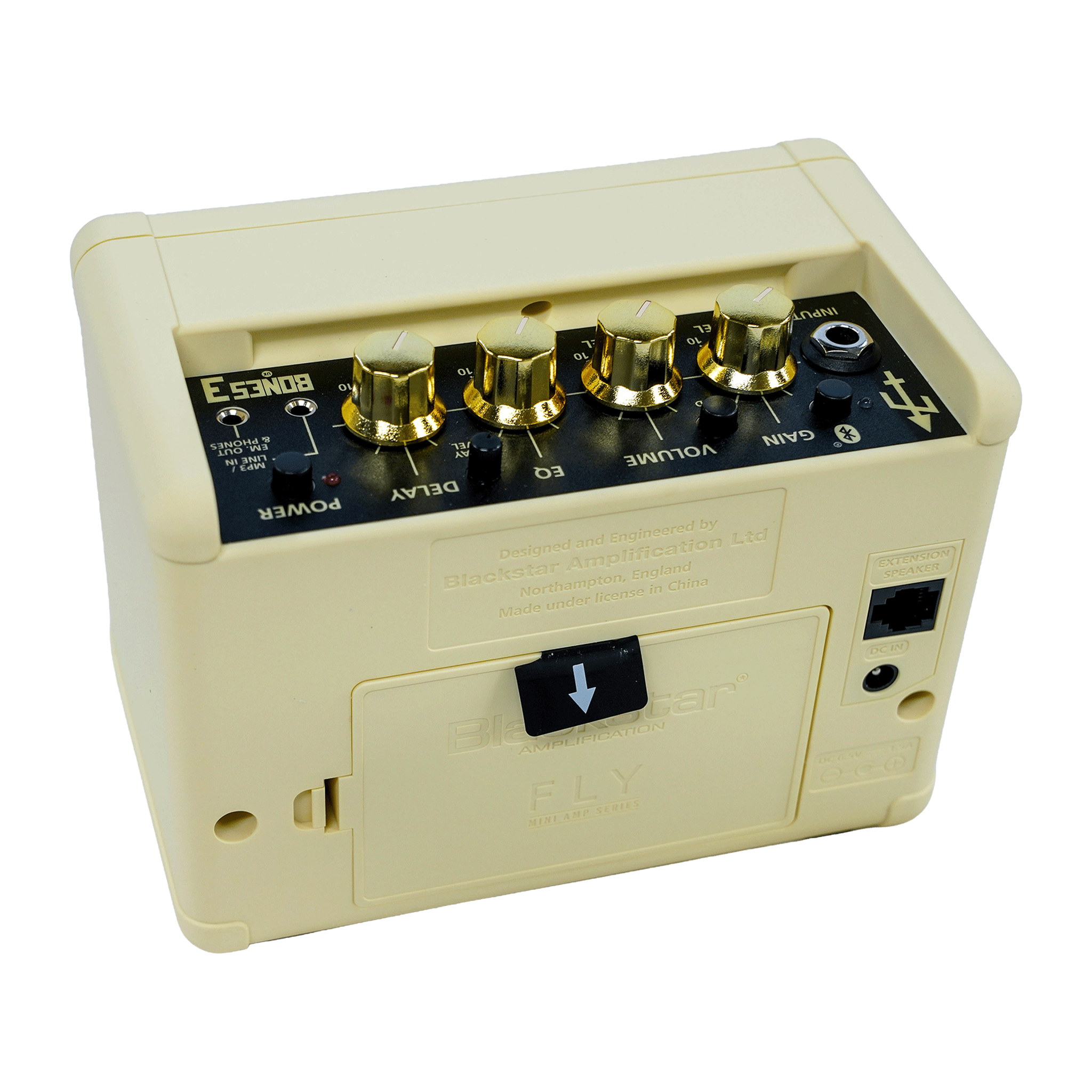 Blackstar ワイヤレス対応・超小型ギターアンプ 【FLY3 BLUETOOTH BONES UK】