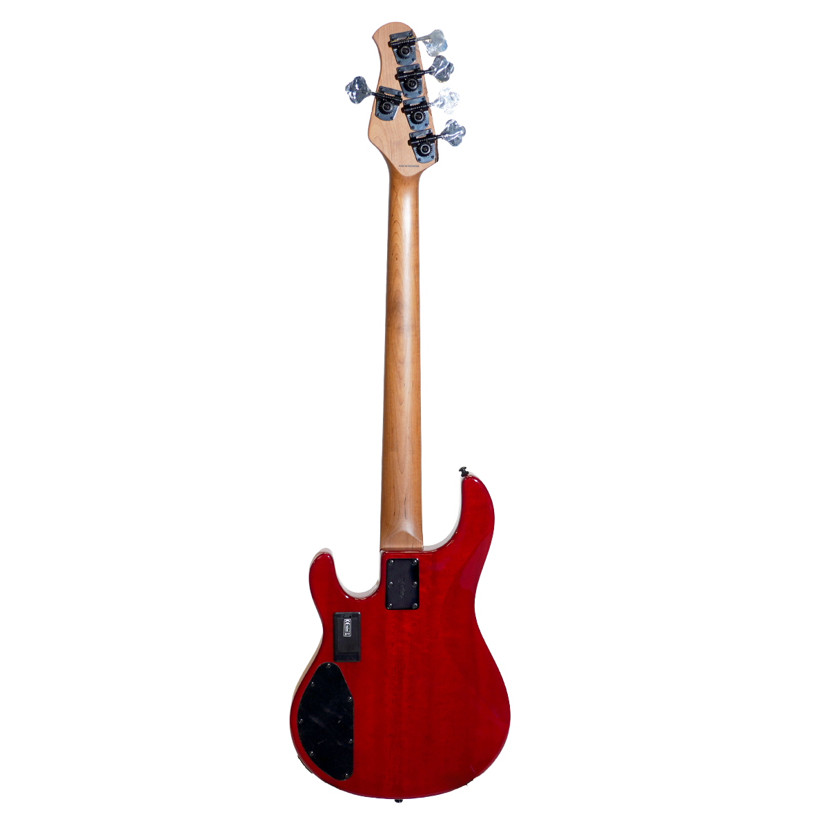 Sterling by Music Man エレキベース 【Ray35 HH Spalted Maple Blood Orange Burst】