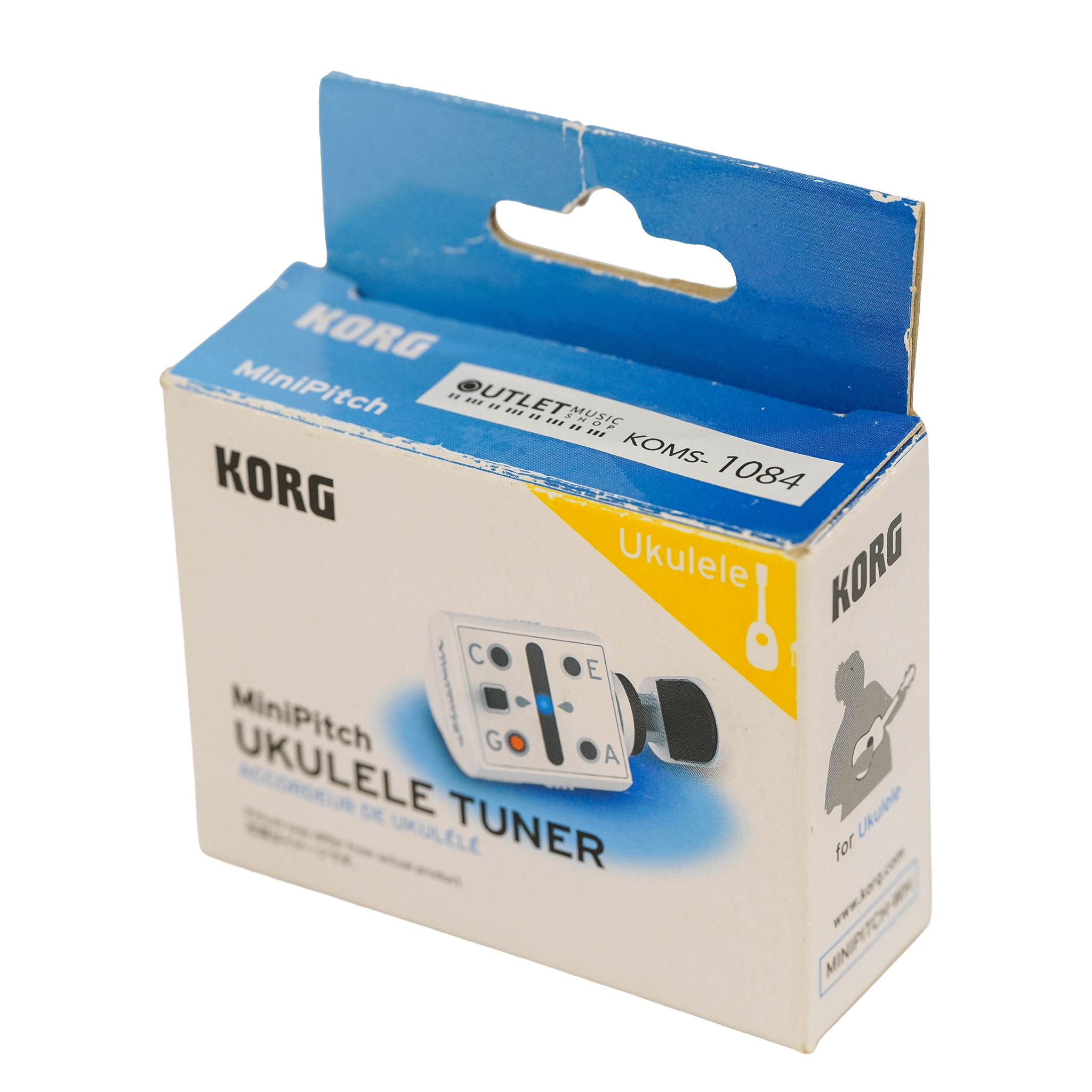 KORG ウクレレ専用チューナー【MiniPitch-WH】