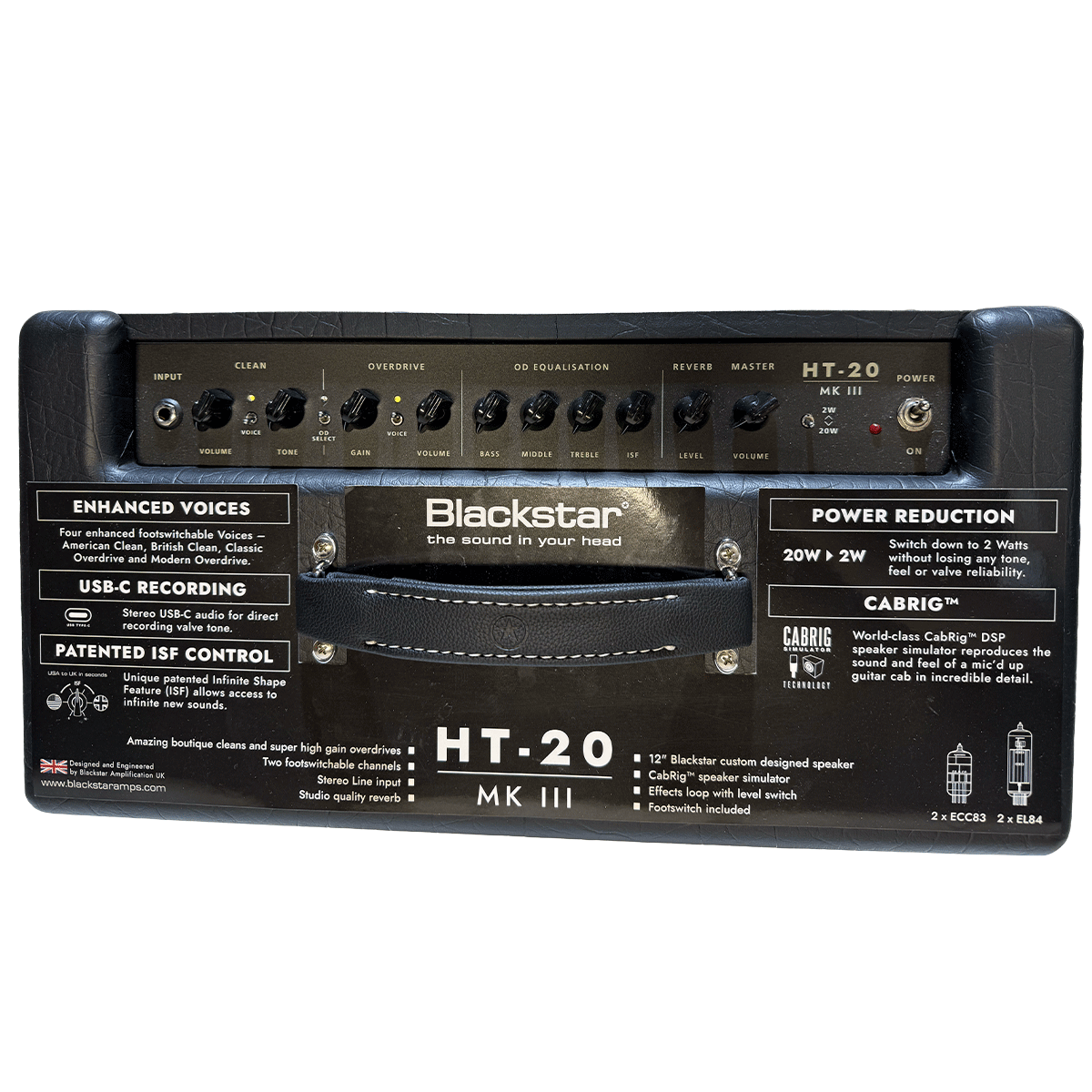 Blackstar 本格真空管ギターアンプ 【HT-20R MkII】