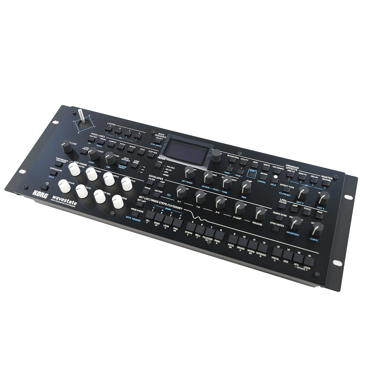 KORG 楽曲制作環境に革新をもたらすモジュール・モデル【wavestate module】