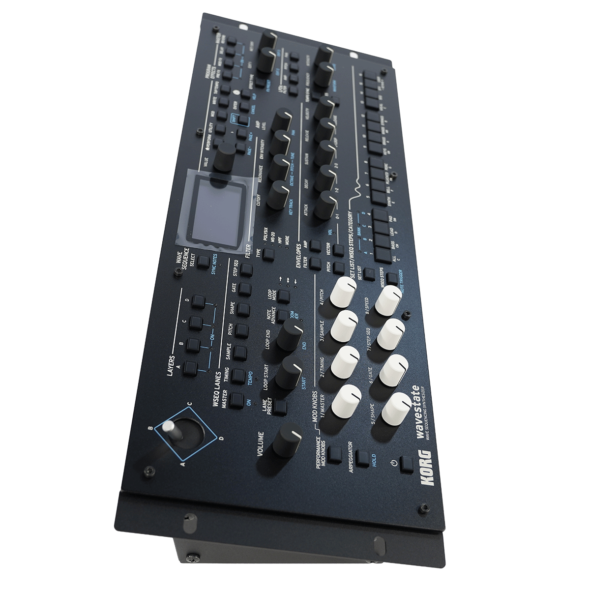KORG 楽曲制作環境に革新をもたらすモジュール・モデル【wavestate module】
