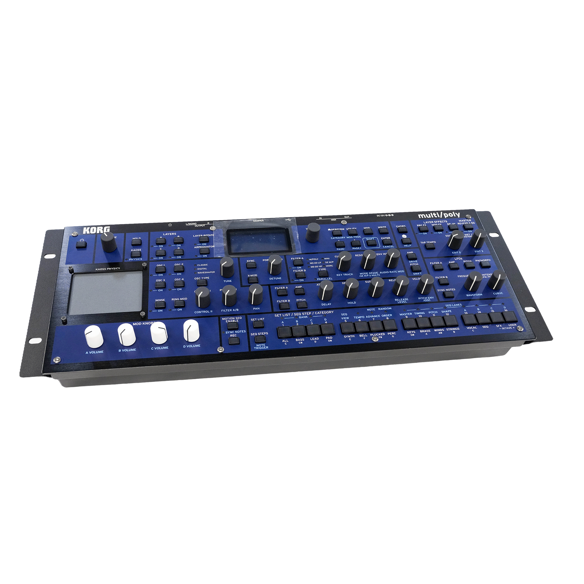 KORG アナログ・モデリング・シンセサイザー 【multipoly module】