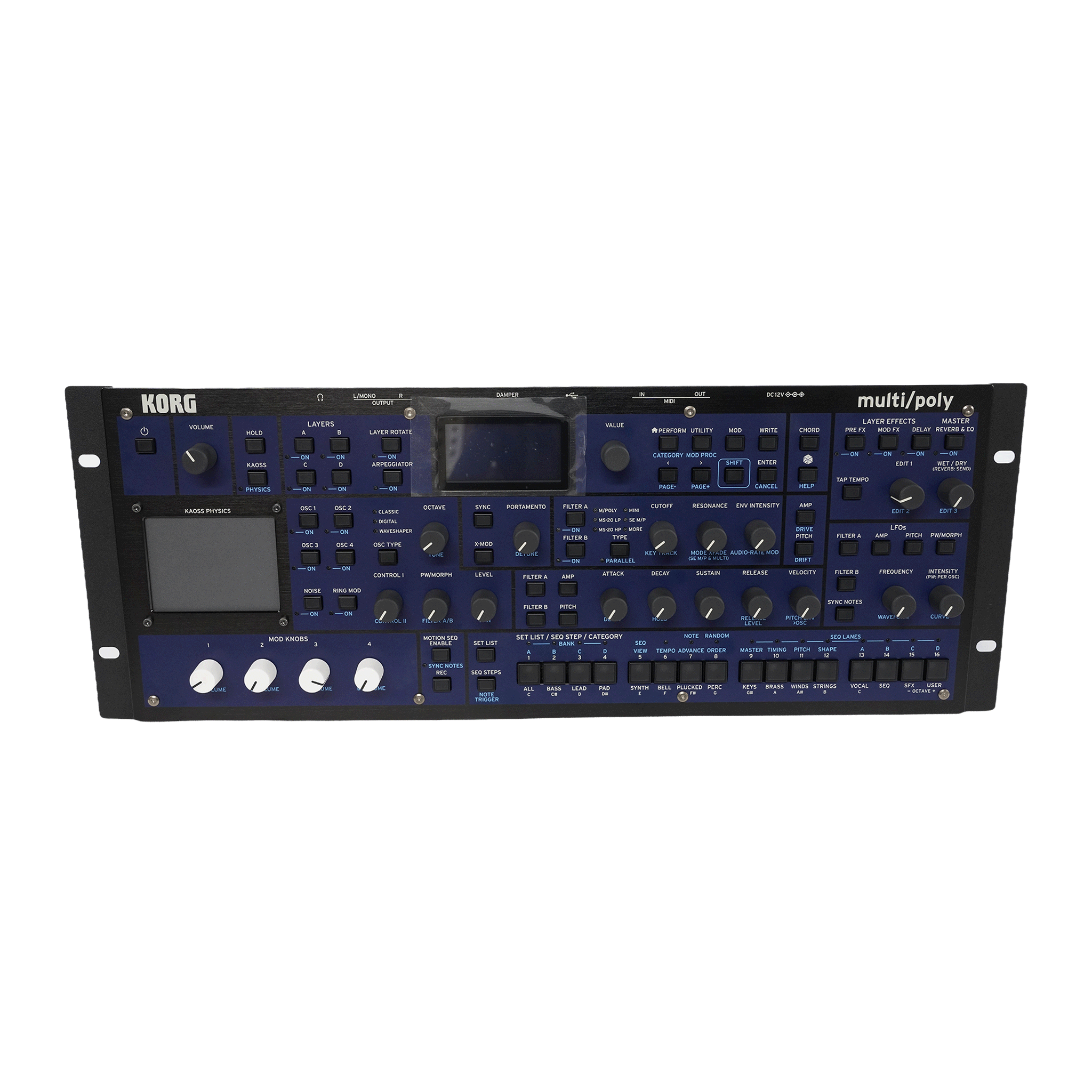 KORG アナログ・モデリング・シンセサイザー 【multi/poly module】 (コピー)