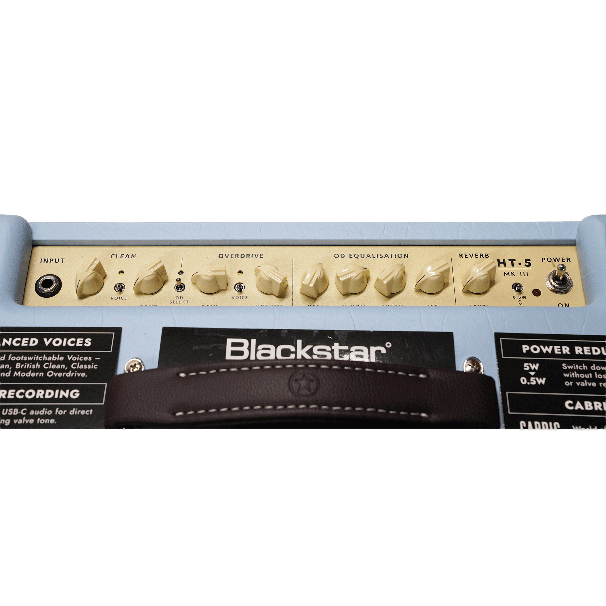 BLACKSTAR 真空管搭載の実力派コンボアンプ【HT-5R MKIII BABY BLUE】