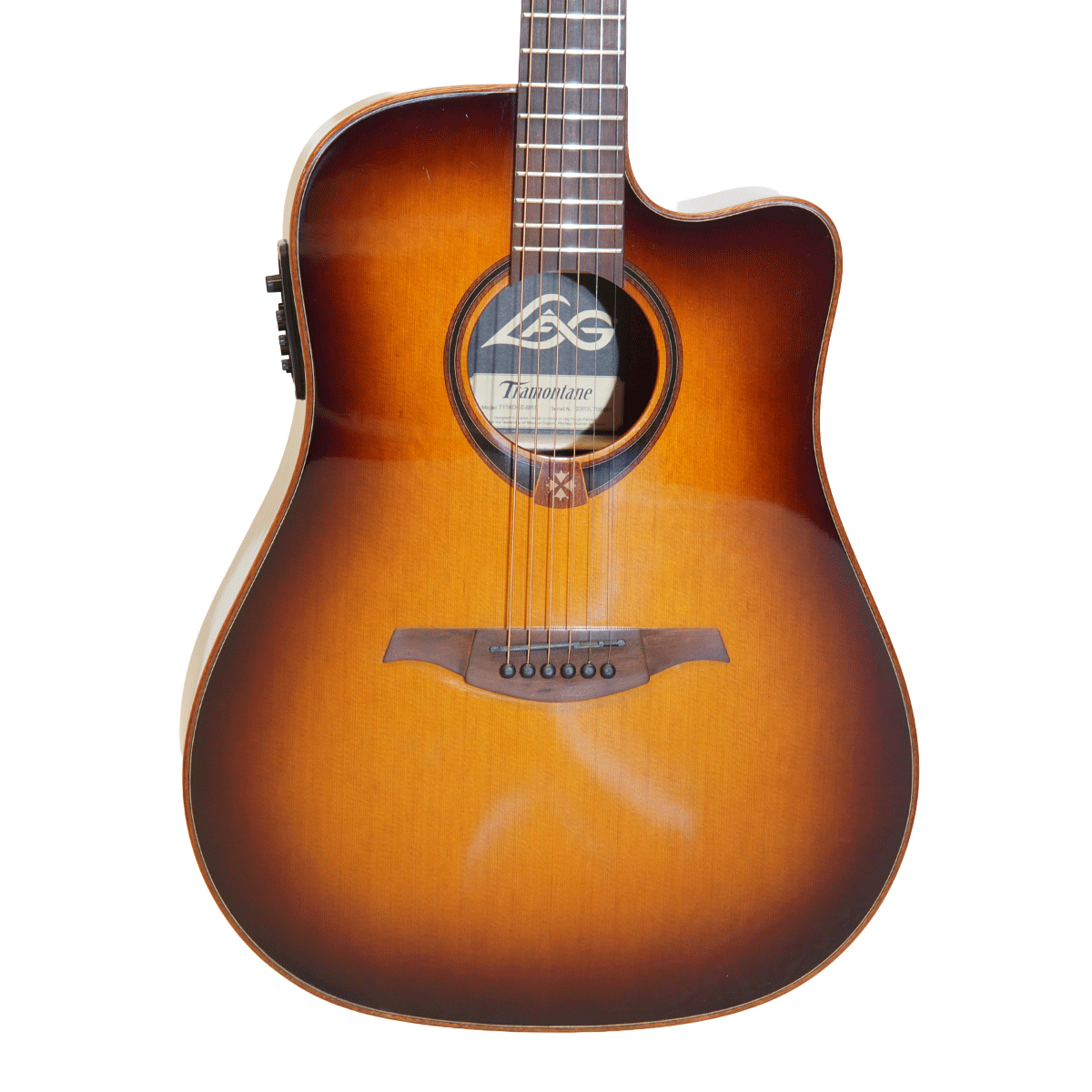 LAG Guitars エレアコ 【T118DCE-BRS】