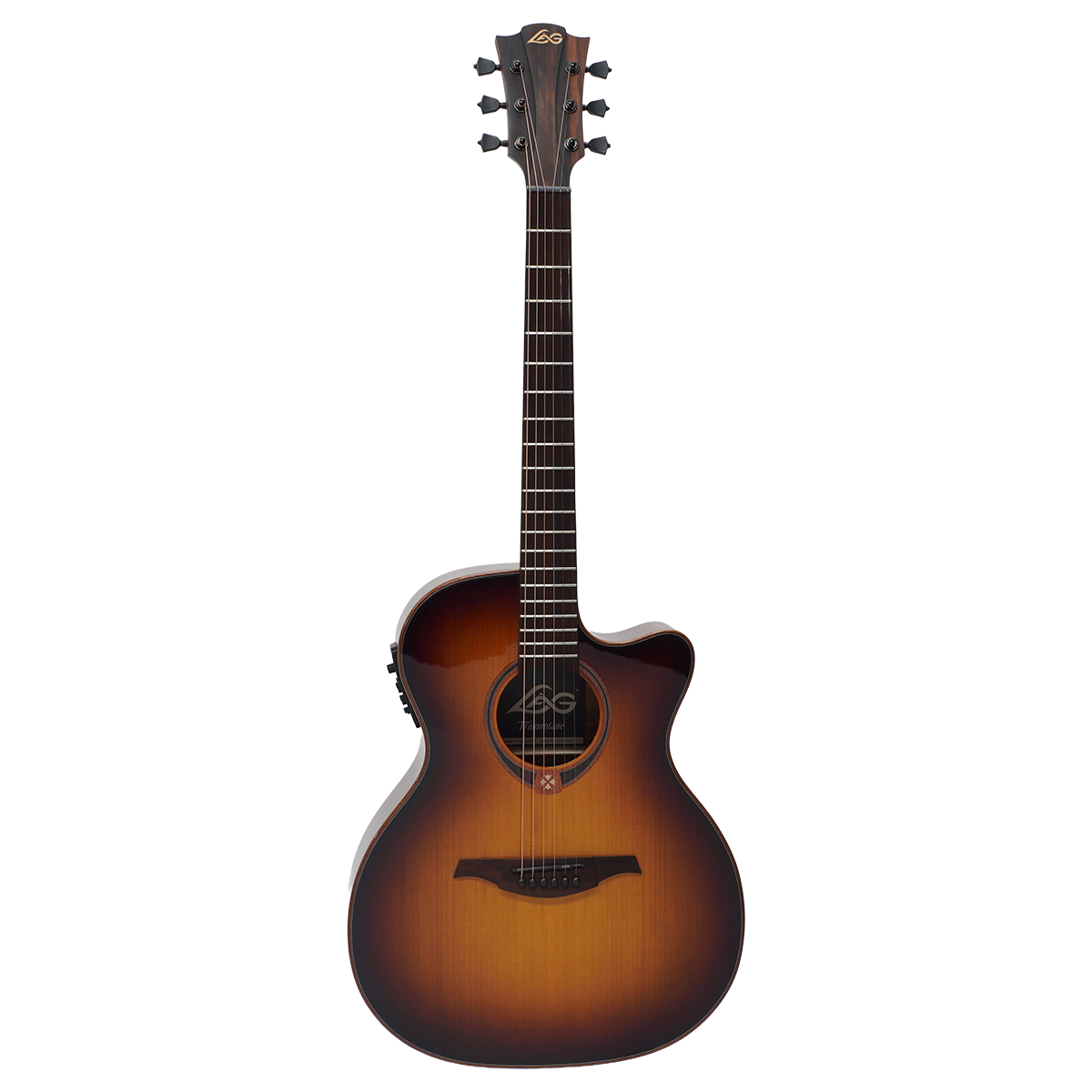 LAG Guitars エレアコ 【T118ACE-BRS】