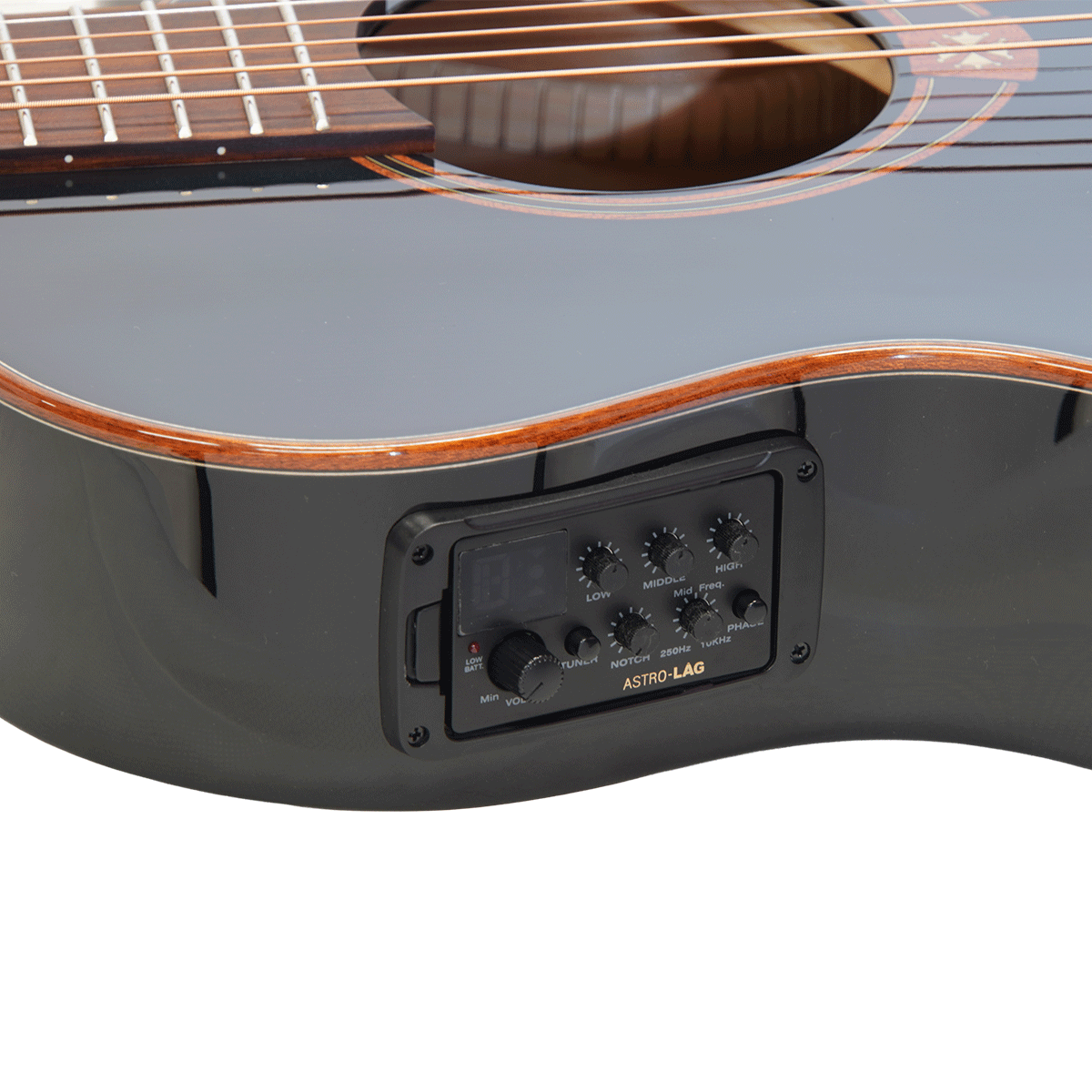 LAG Guitars エレアコ 【T118ASCE-BLK】
