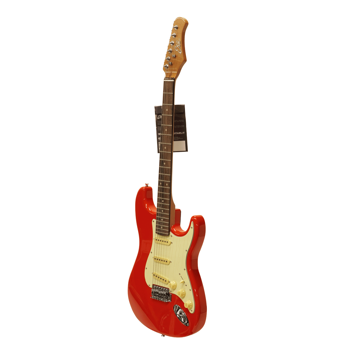 ＃押し弾きタイアップ！　＊EKO シンプル＆風格漂う・スリーシングルP.U【EKO ST 300 FIESTA RED】