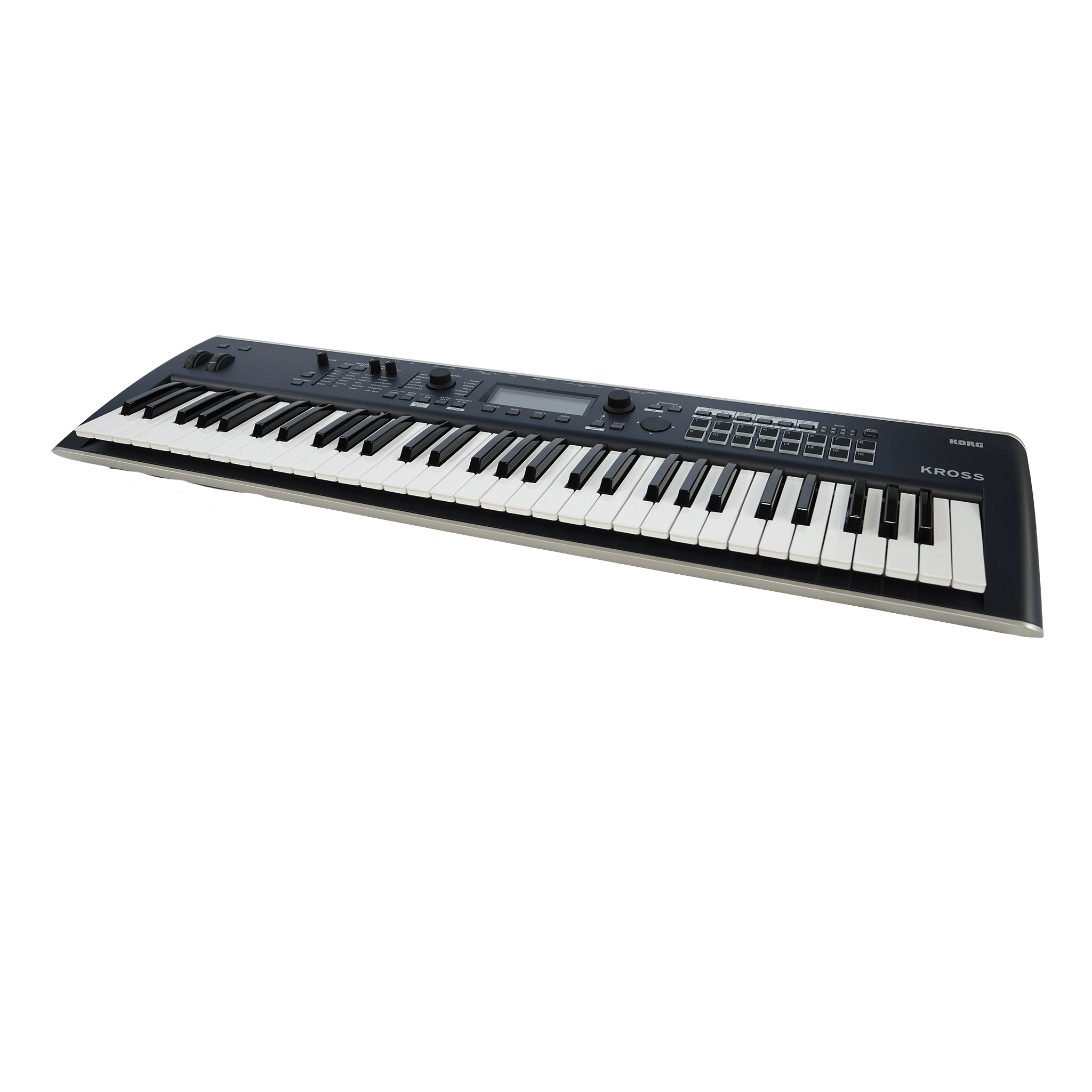 KORG 最初の一台はこれ！シンセサイザー・ワークステーション【KROSS 61-DB（Dark Blue）】
