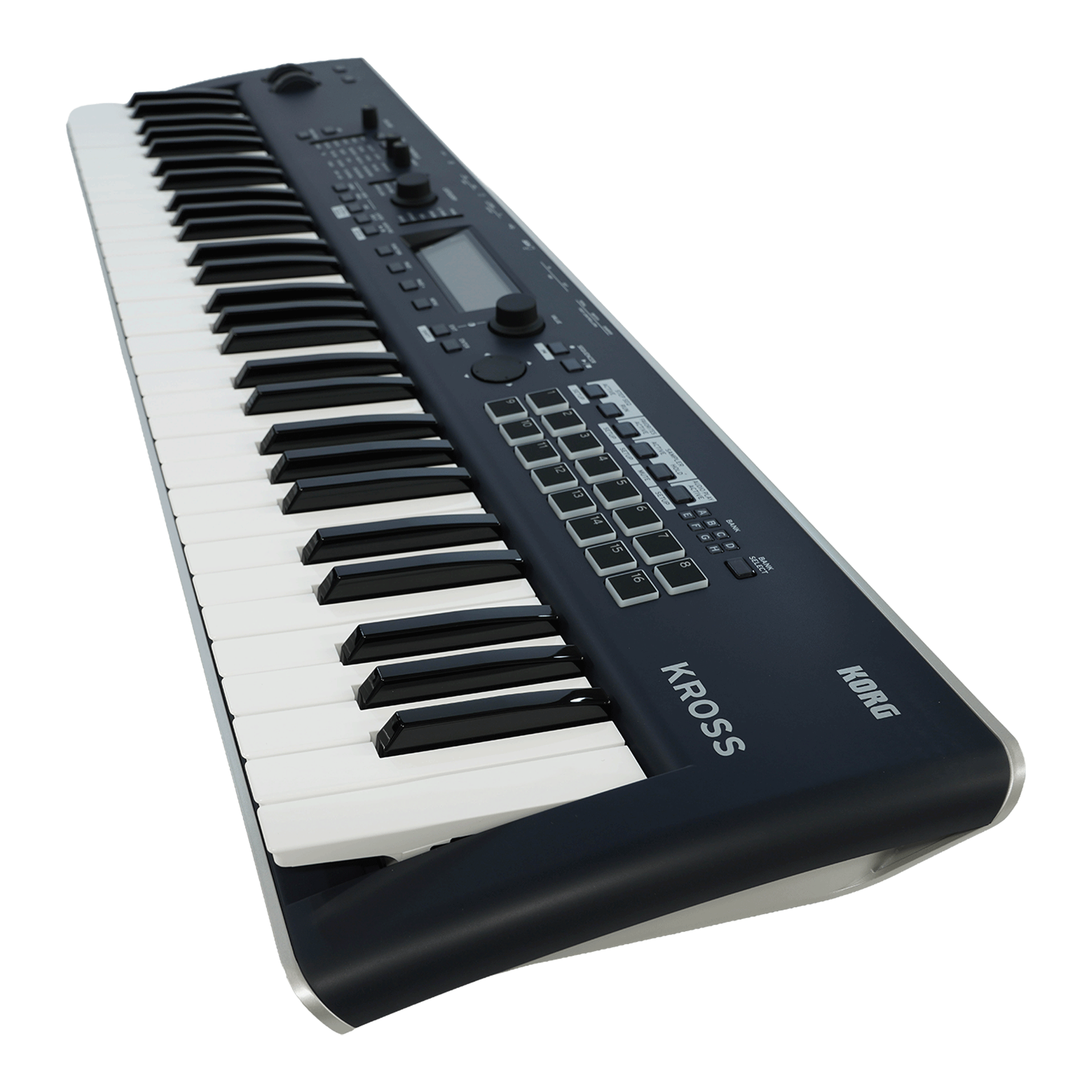 KORG 最初の一台はこれ！シンセサイザー・ワークステーション【KROSS 61-DB（Dark Blue）】