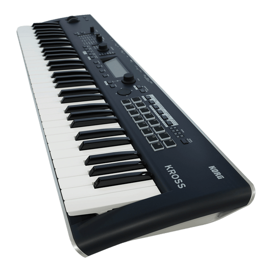 KORG 最初の一台はこれ！シンセサイザー・ワークステーション【KROSS 61-DB（Dark Blue）】