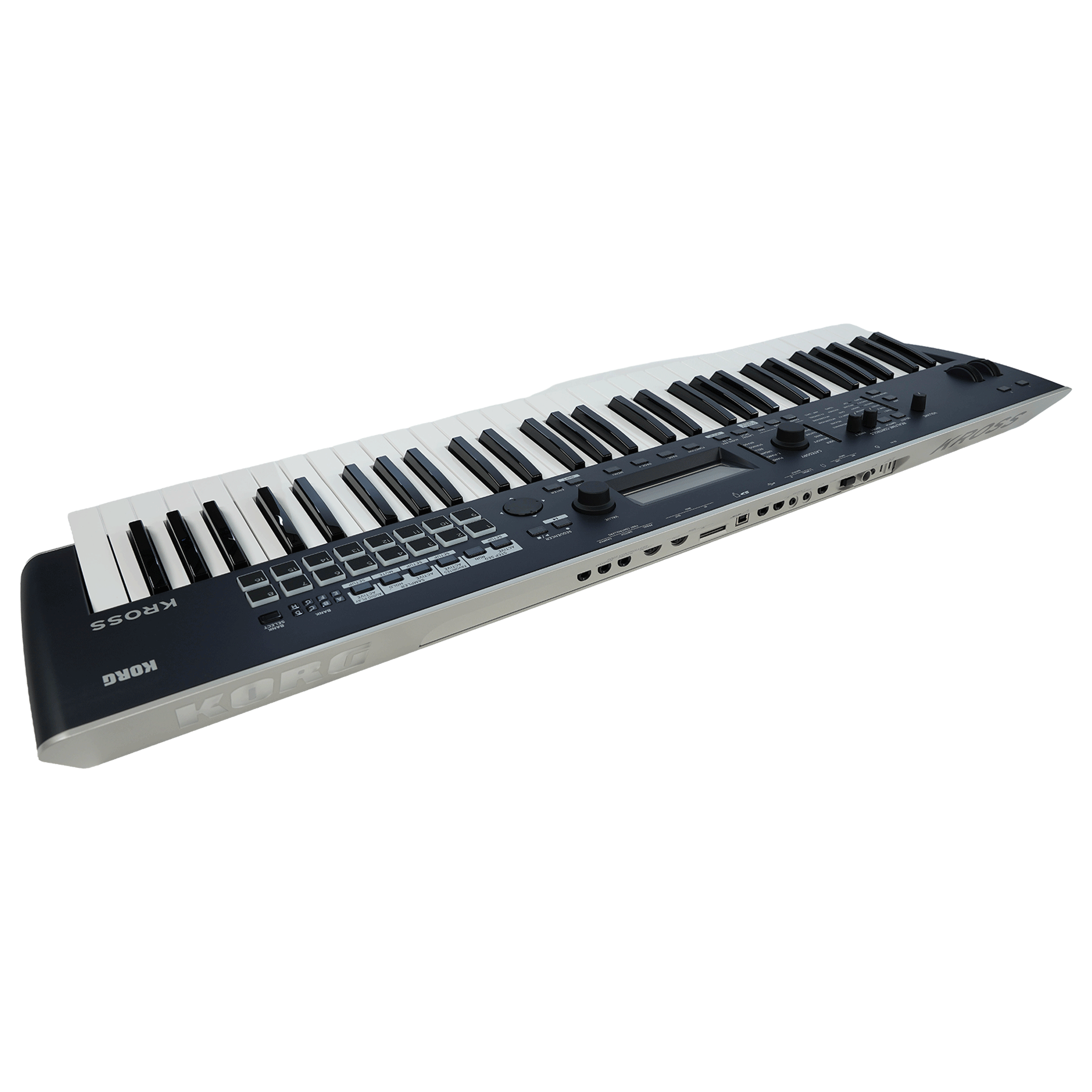 KORG 最初の一台はこれ！シンセサイザー・ワークステーション【KROSS 61-DB（Dark Blue）】